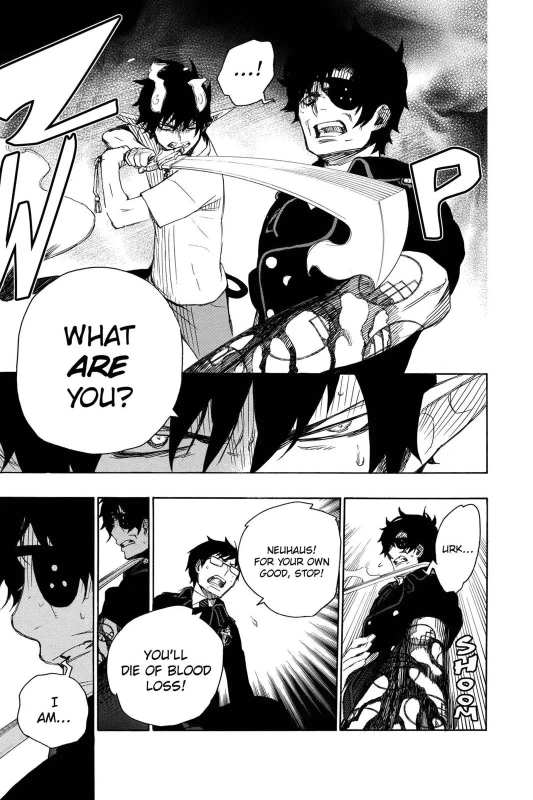Ao no Exorcist Chapter 7 page 33 - Chapter 7: Memory