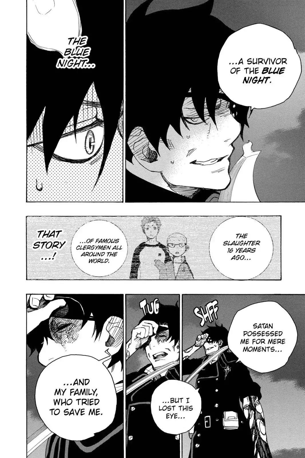 Ao no Exorcist Chapter 7 page 34 - Chapter 7: Memory