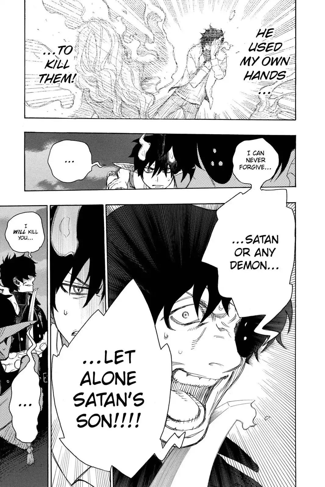 Ao no Exorcist Chapter 7 page 35 - Chapter 7: Memory