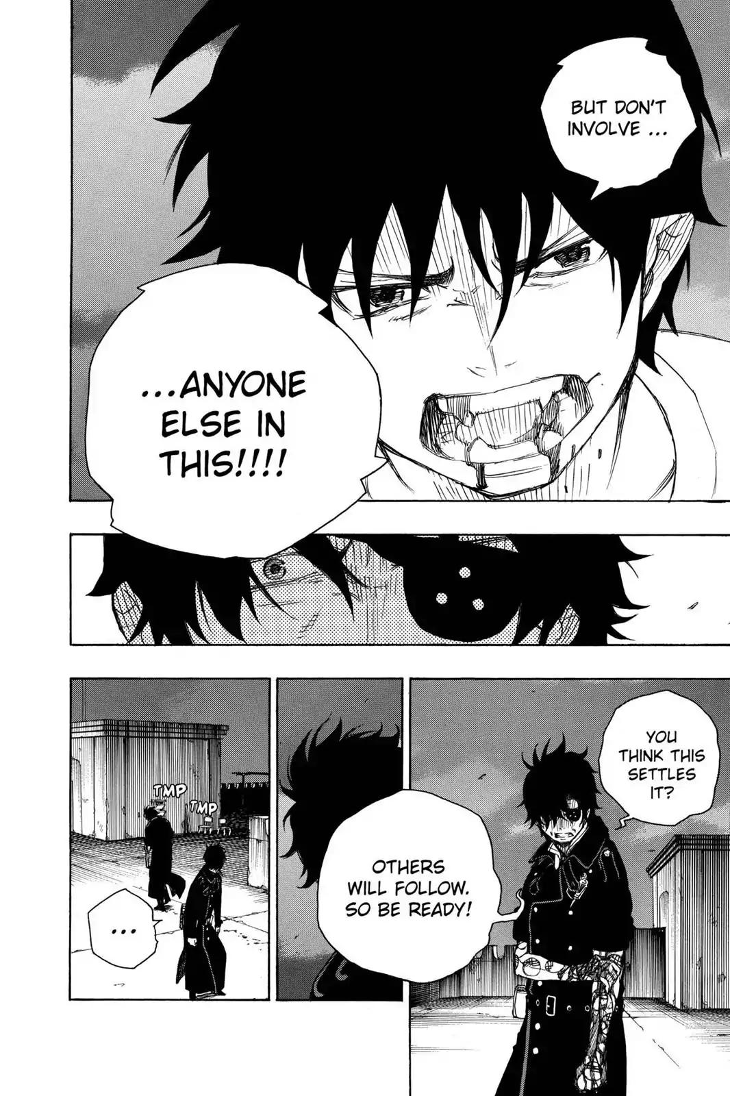 Ao no Exorcist Chapter 7 page 38 - Chapter 7: Memory