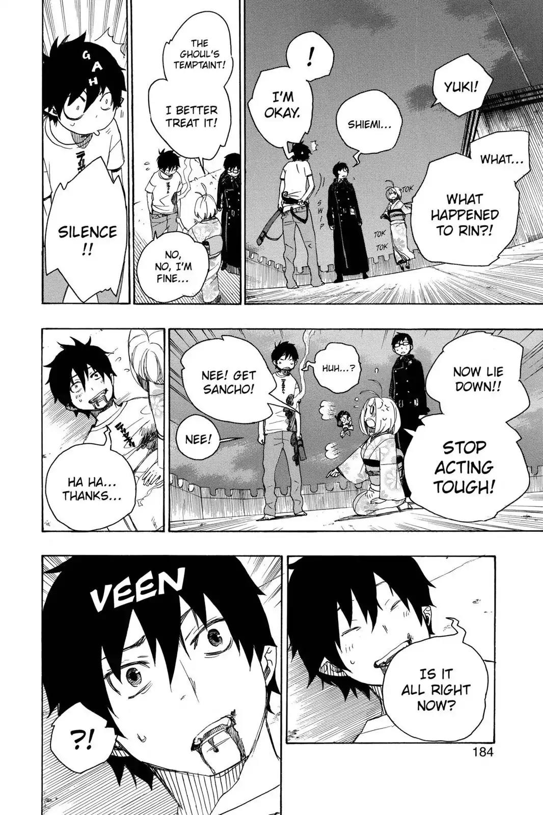 Ao no Exorcist Chapter 7 page 40 - Chapter 7: Memory