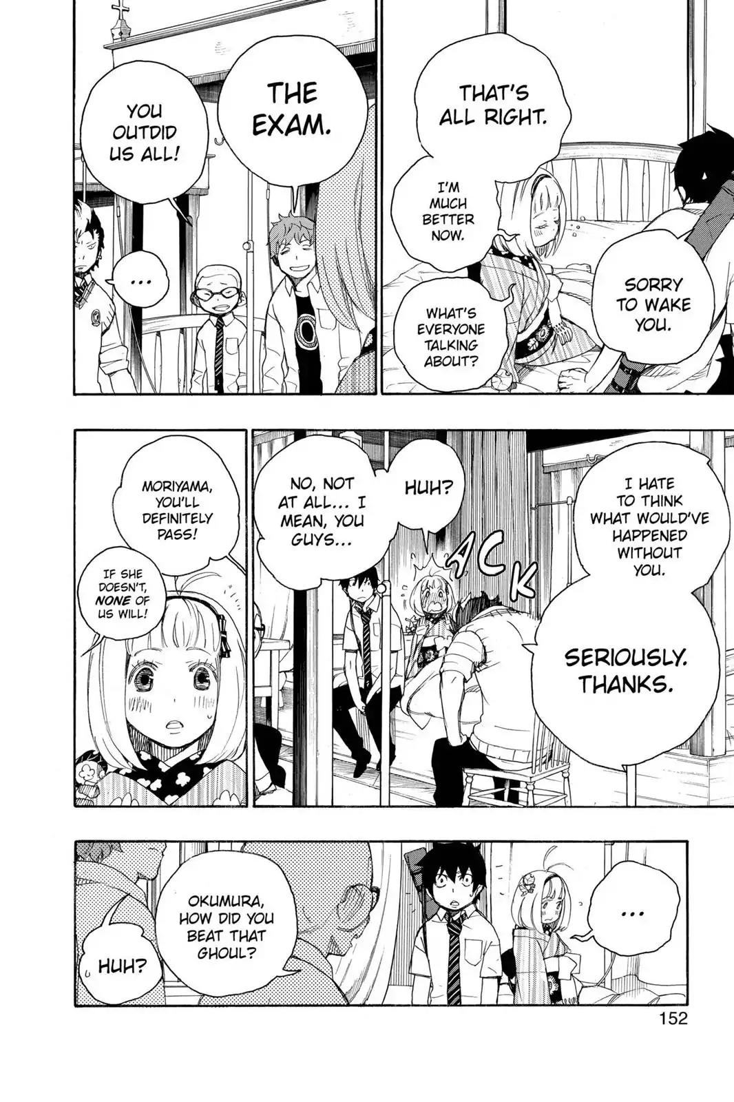 Ao no Exorcist Chapter 7 page 8 - Chapter 7: Memory