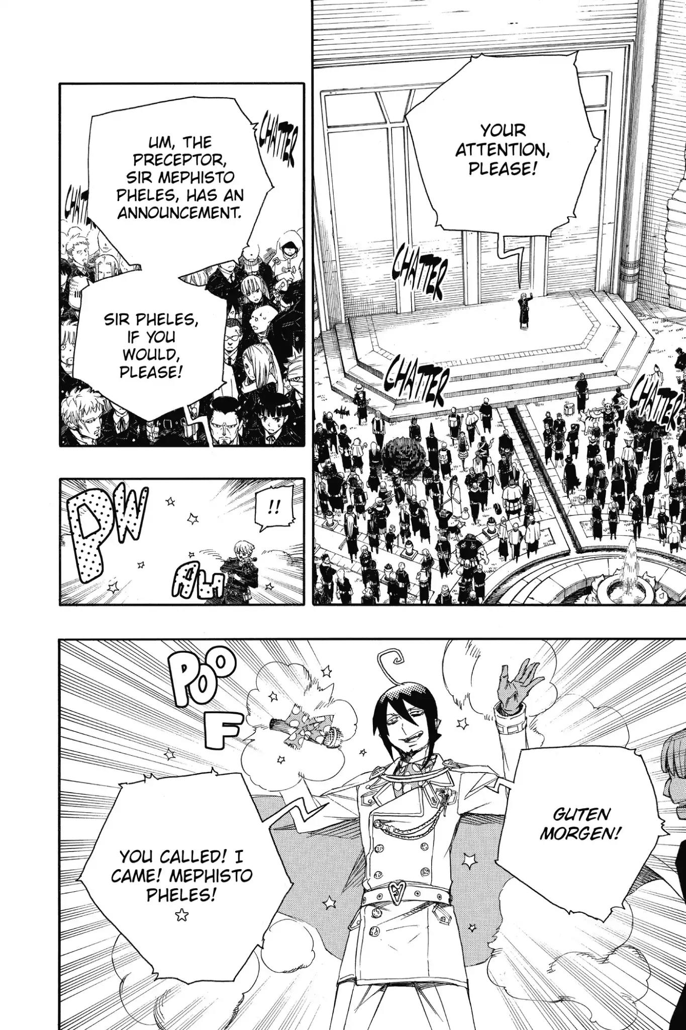 Ao no Exorcist Chapter 70 page 10 - Chapter 70: Ambition