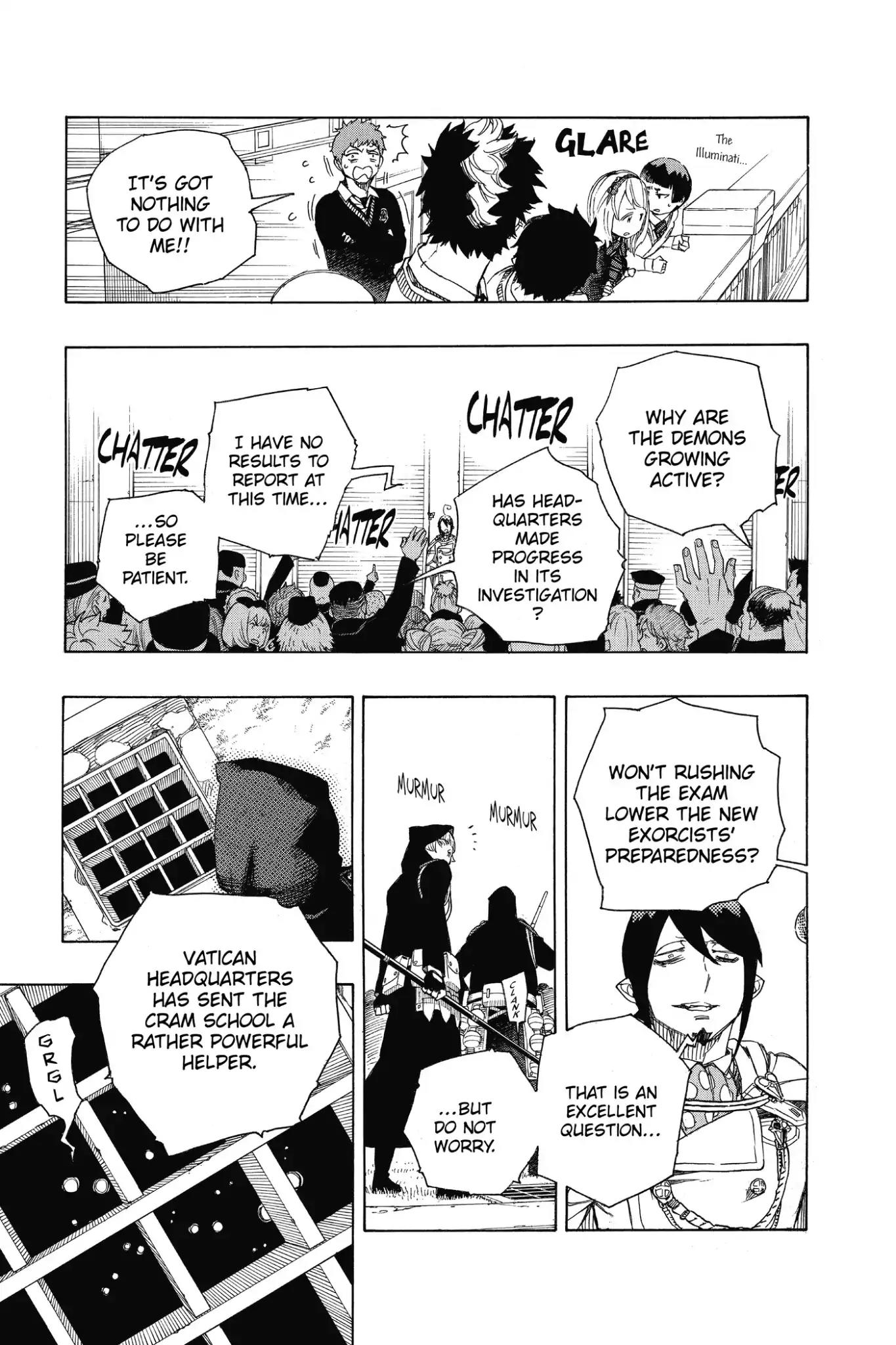 Ao no Exorcist Chapter 70 page 13 - Chapter 70: Ambition