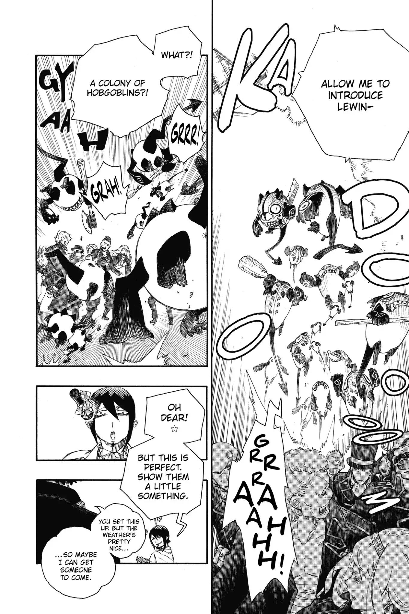 Ao no Exorcist Chapter 70 page 14 - Chapter 70: Ambition