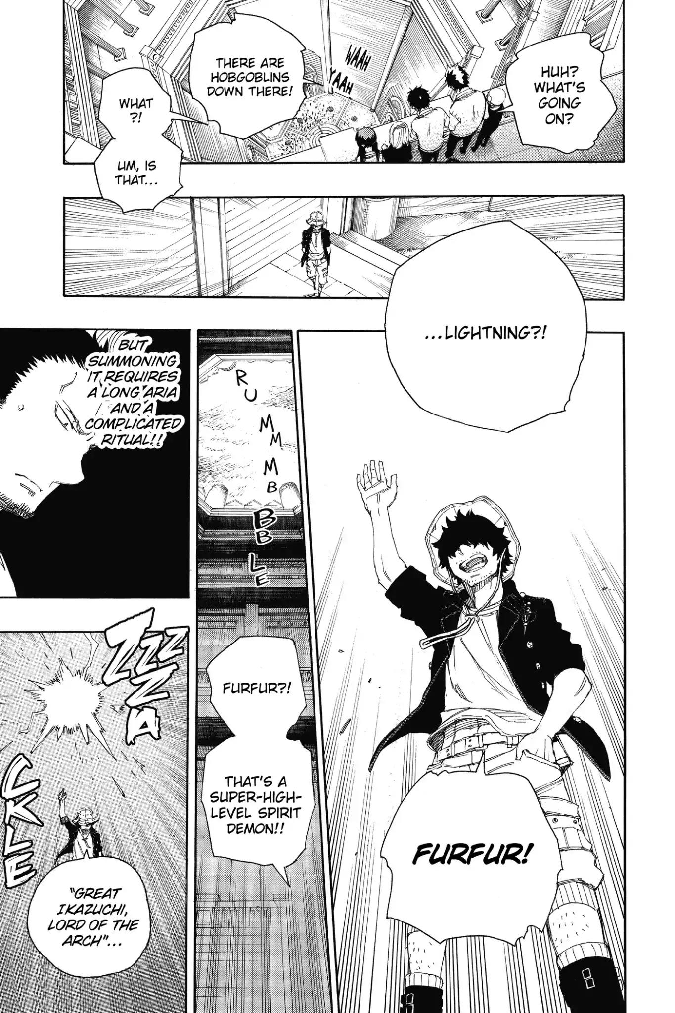 Ao no Exorcist Chapter 70 page 15 - Chapter 70: Ambition