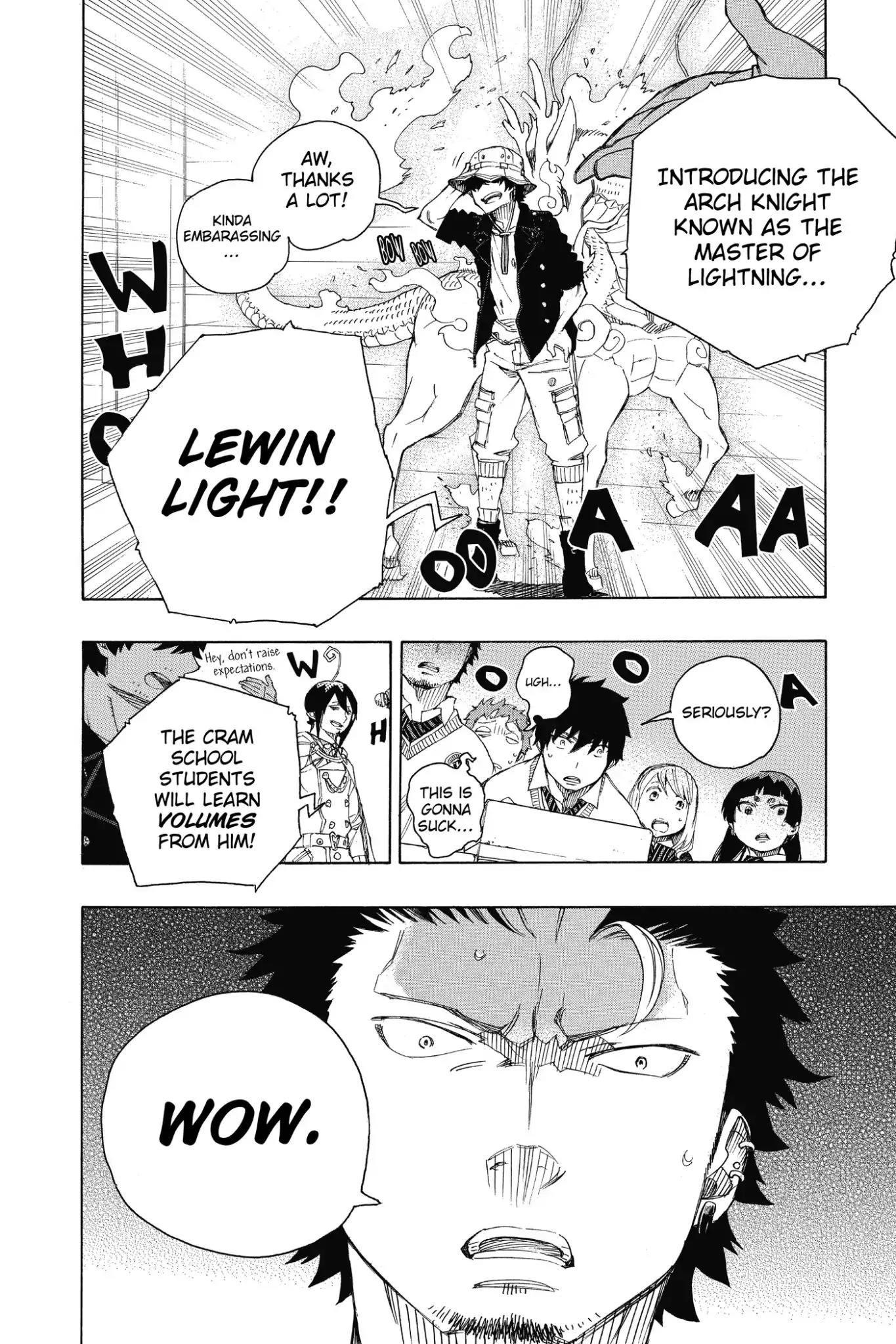 Ao no Exorcist Chapter 70 page 17 - Chapter 70: Ambition
