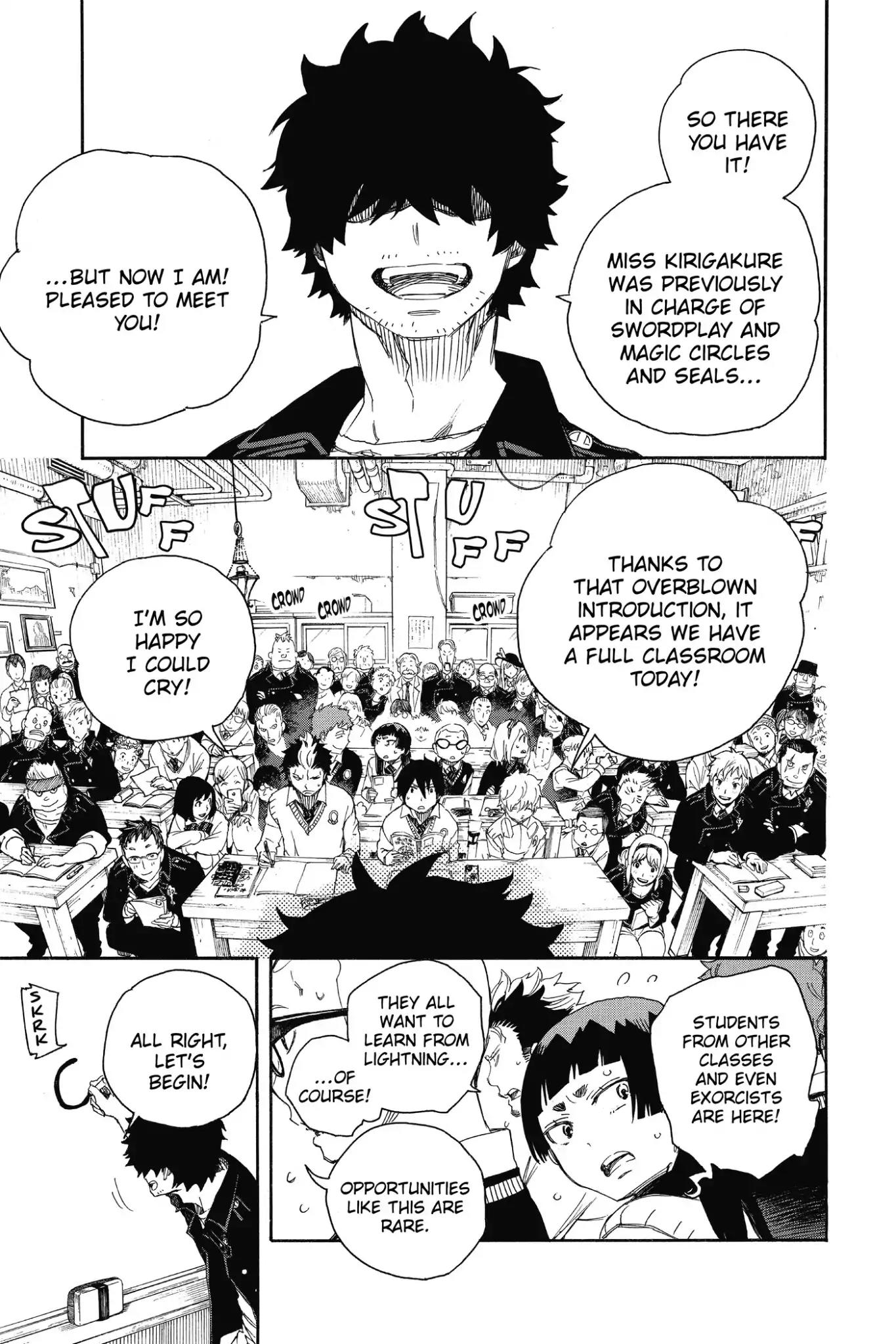 Ao no Exorcist Chapter 70 page 18 - Chapter 70: Ambition