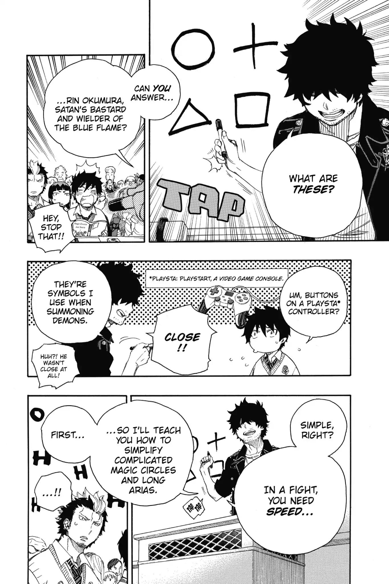 Ao no Exorcist Chapter 70 page 19 - Chapter 70: Ambition