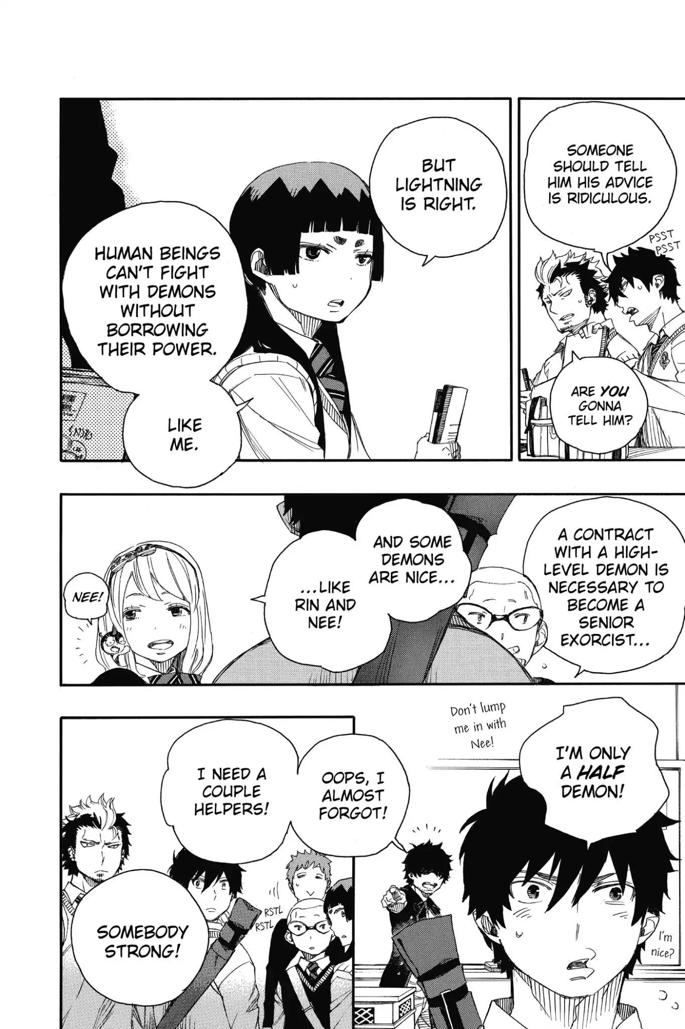 Ao no Exorcist Chapter 70 page 21 - Chapter 70: Ambition