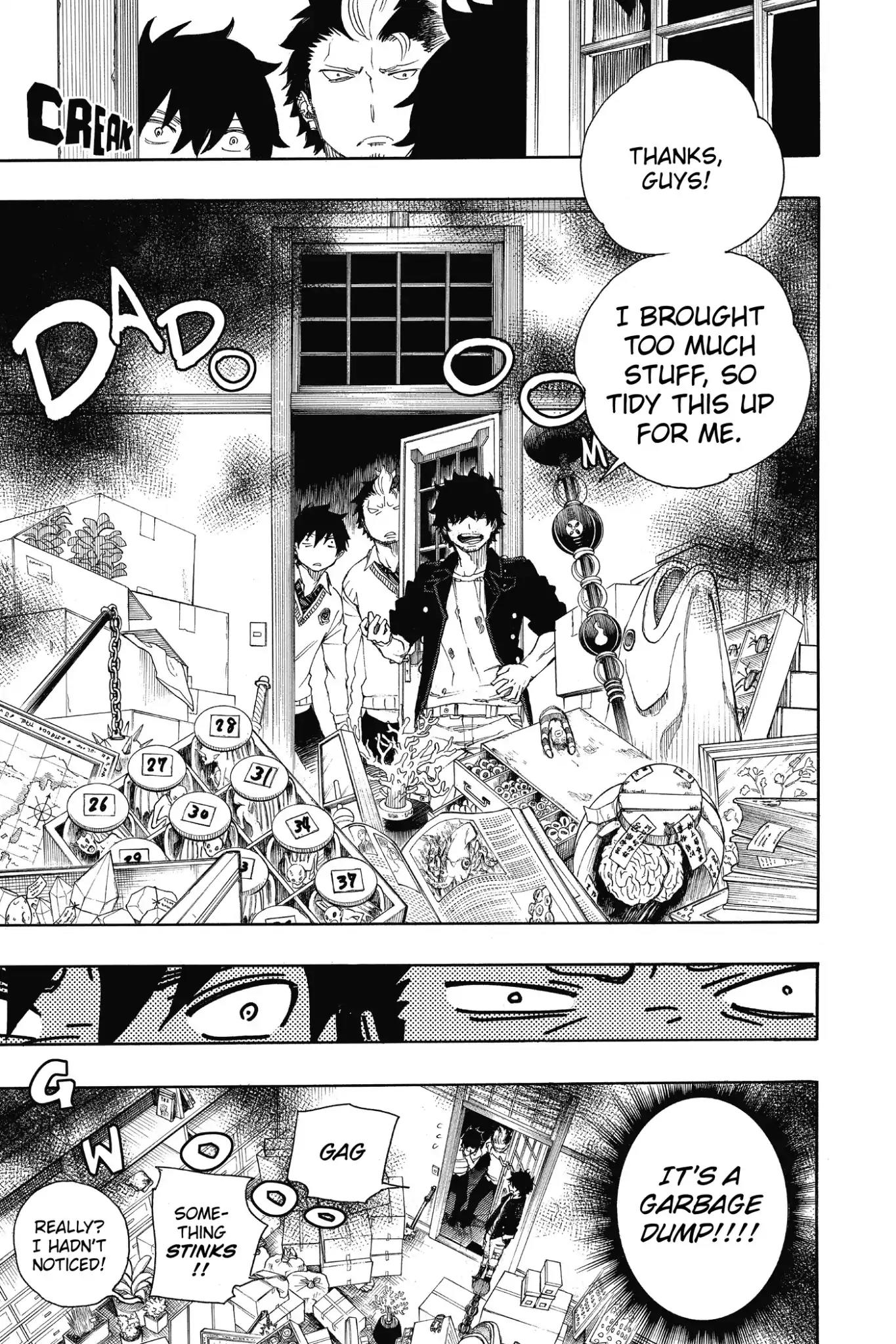 Ao no Exorcist Chapter 70 page 22 - Chapter 70: Ambition