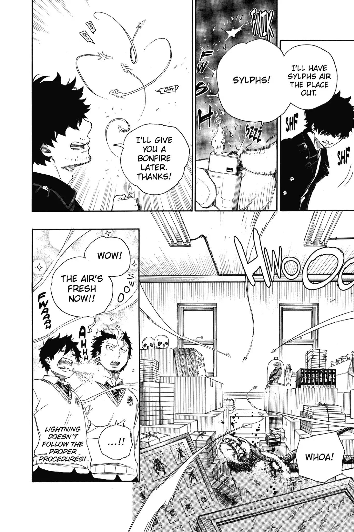 Ao no Exorcist Chapter 70 page 23 - Chapter 70: Ambition