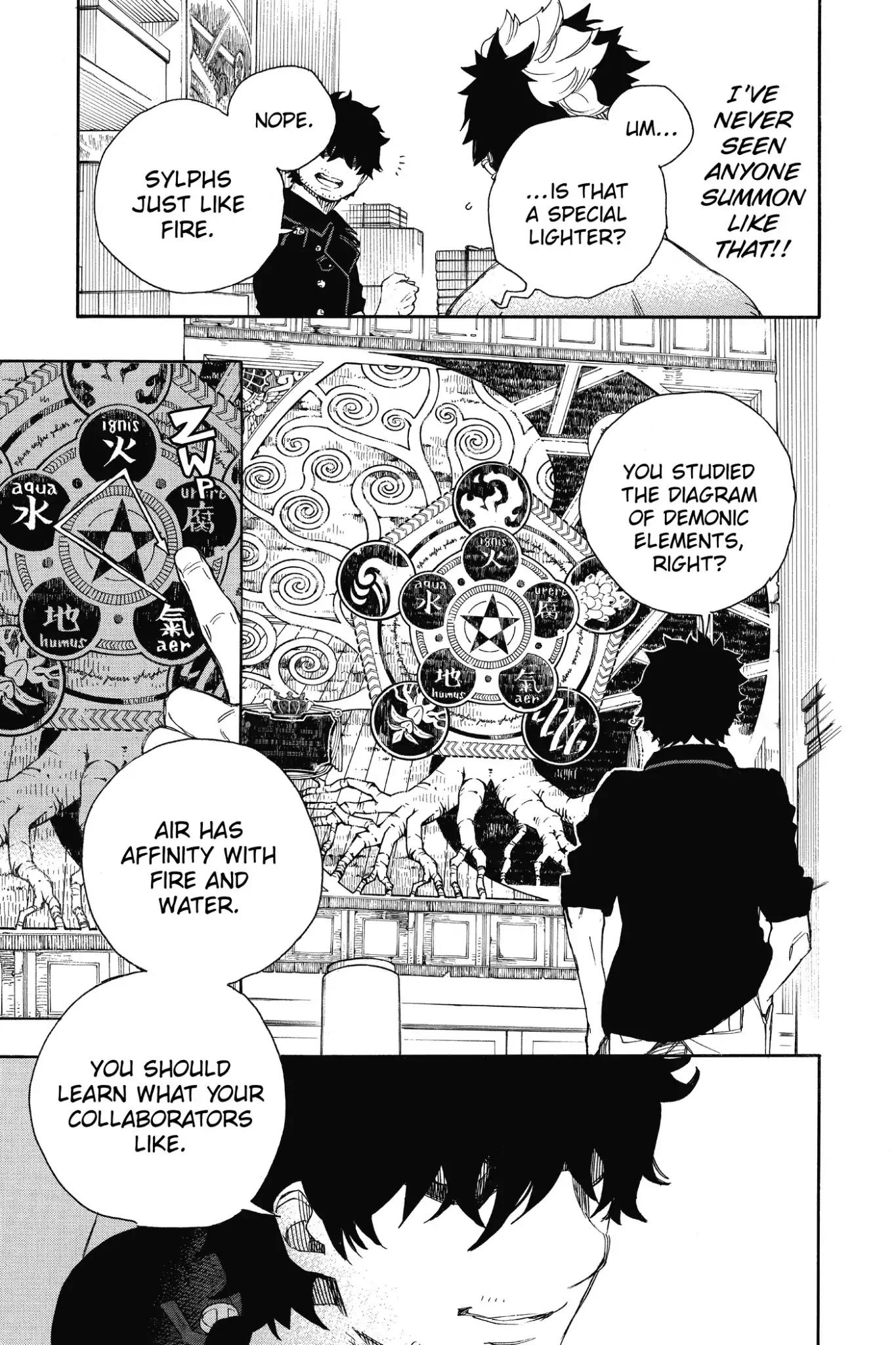 Ao no Exorcist Chapter 70 page 24 - Chapter 70: Ambition