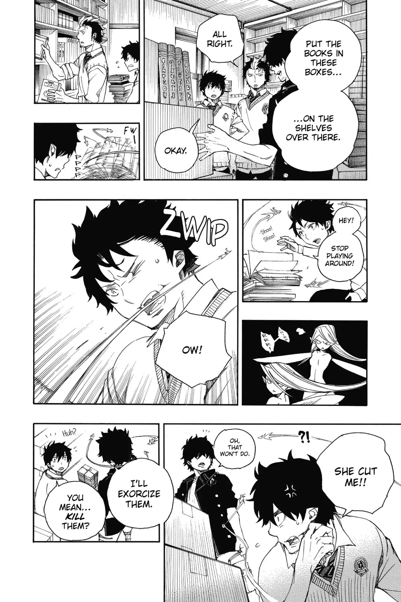Ao no Exorcist Chapter 70 page 25 - Chapter 70: Ambition