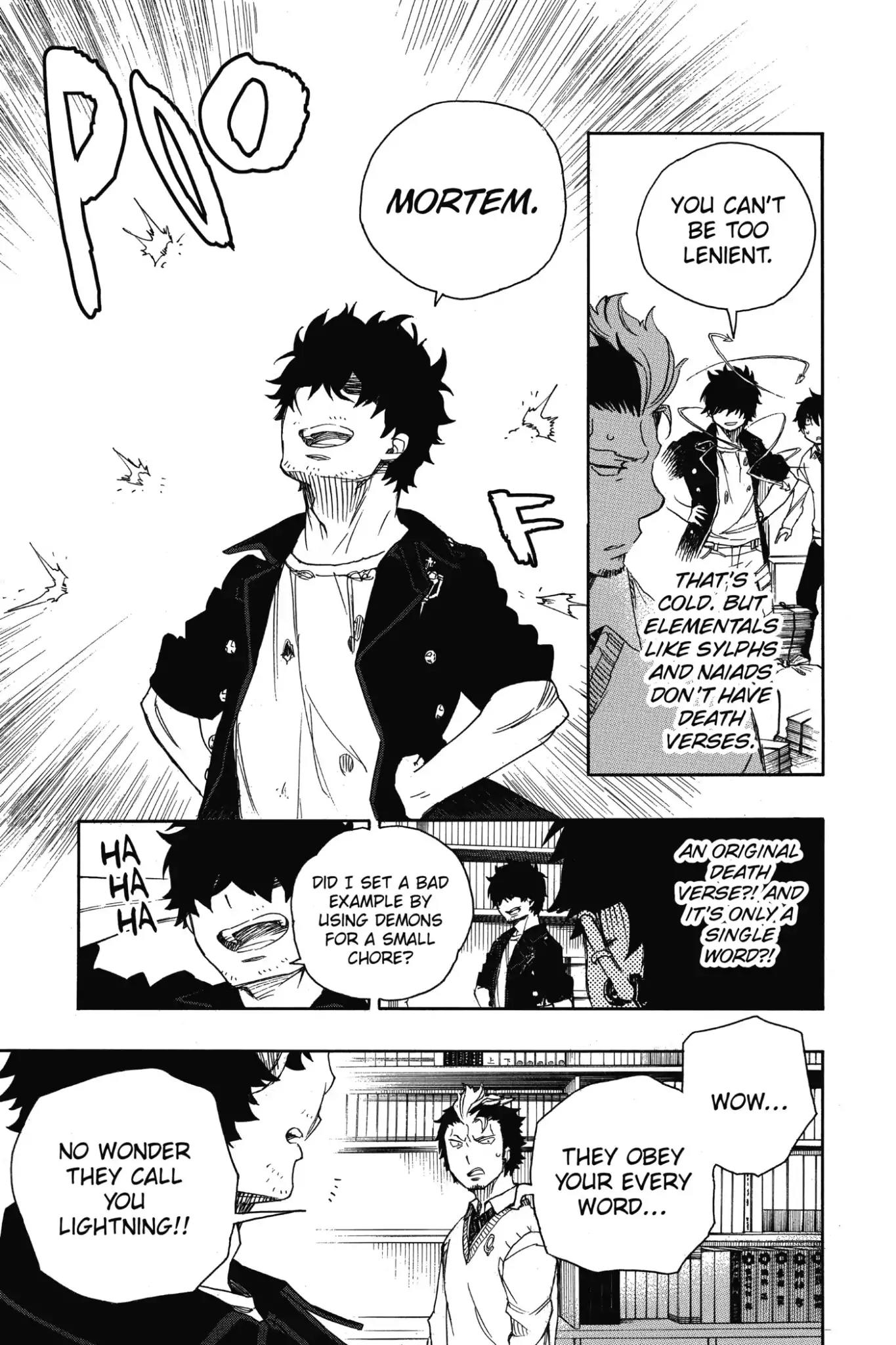 Ao no Exorcist Chapter 70 page 26 - Chapter 70: Ambition