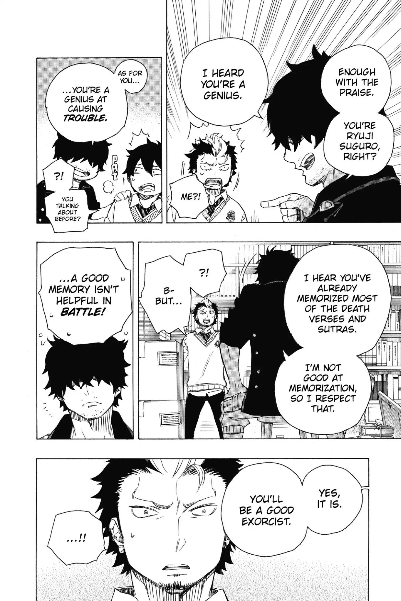 Ao no Exorcist Chapter 70 page 27 - Chapter 70: Ambition
