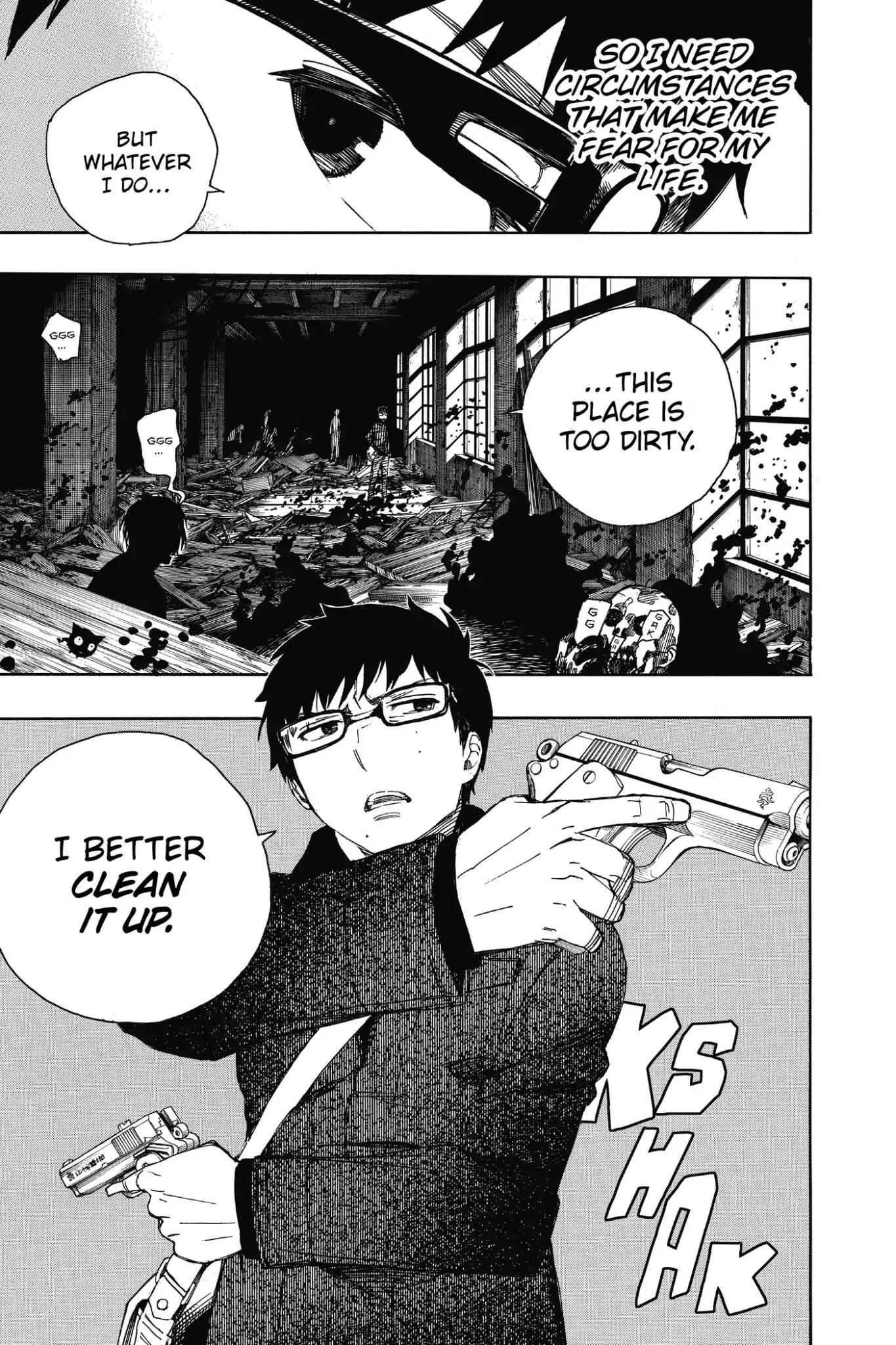 Ao no Exorcist Chapter 70 page 3 - Chapter 70: Ambition