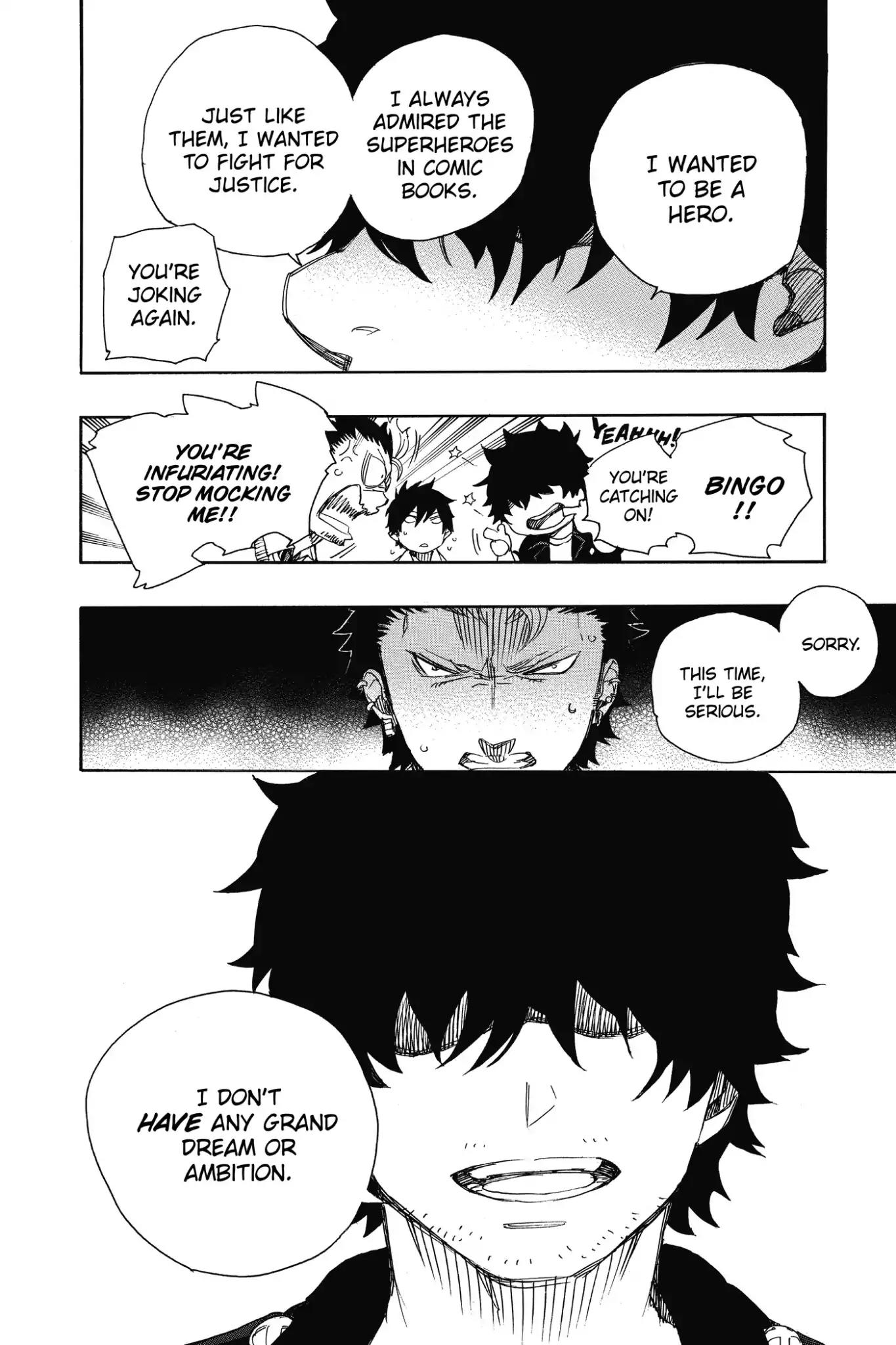 Ao no Exorcist Chapter 70 page 31 - Chapter 70: Ambition