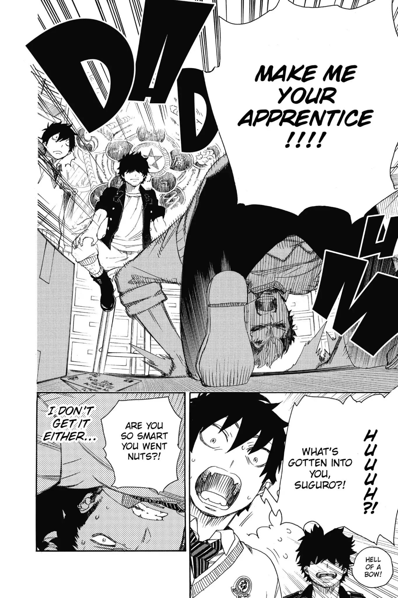 Ao no Exorcist Chapter 70 page 33 - Chapter 70: Ambition