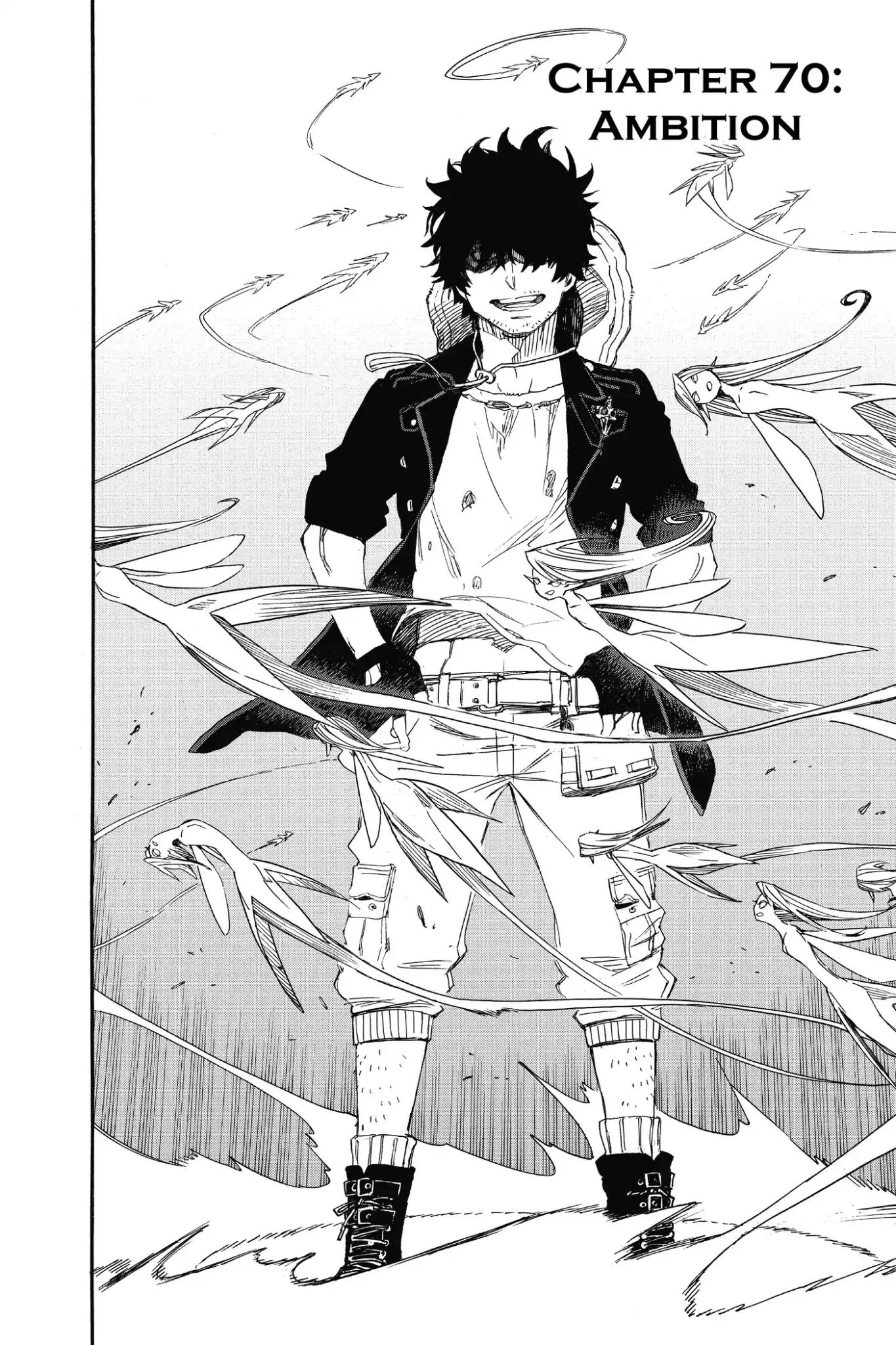 Ao no Exorcist Chapter 70 page 4 - Chapter 70: Ambition