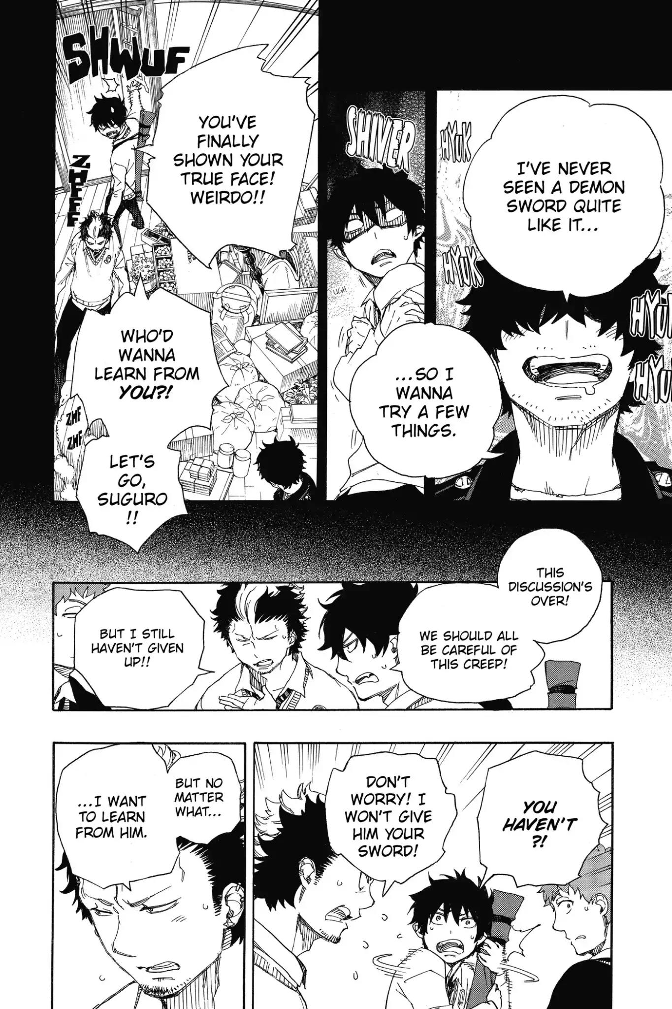 Ao no Exorcist Chapter 71 page 10 - Chapter 71: Love Is in the Eye of the Beholder