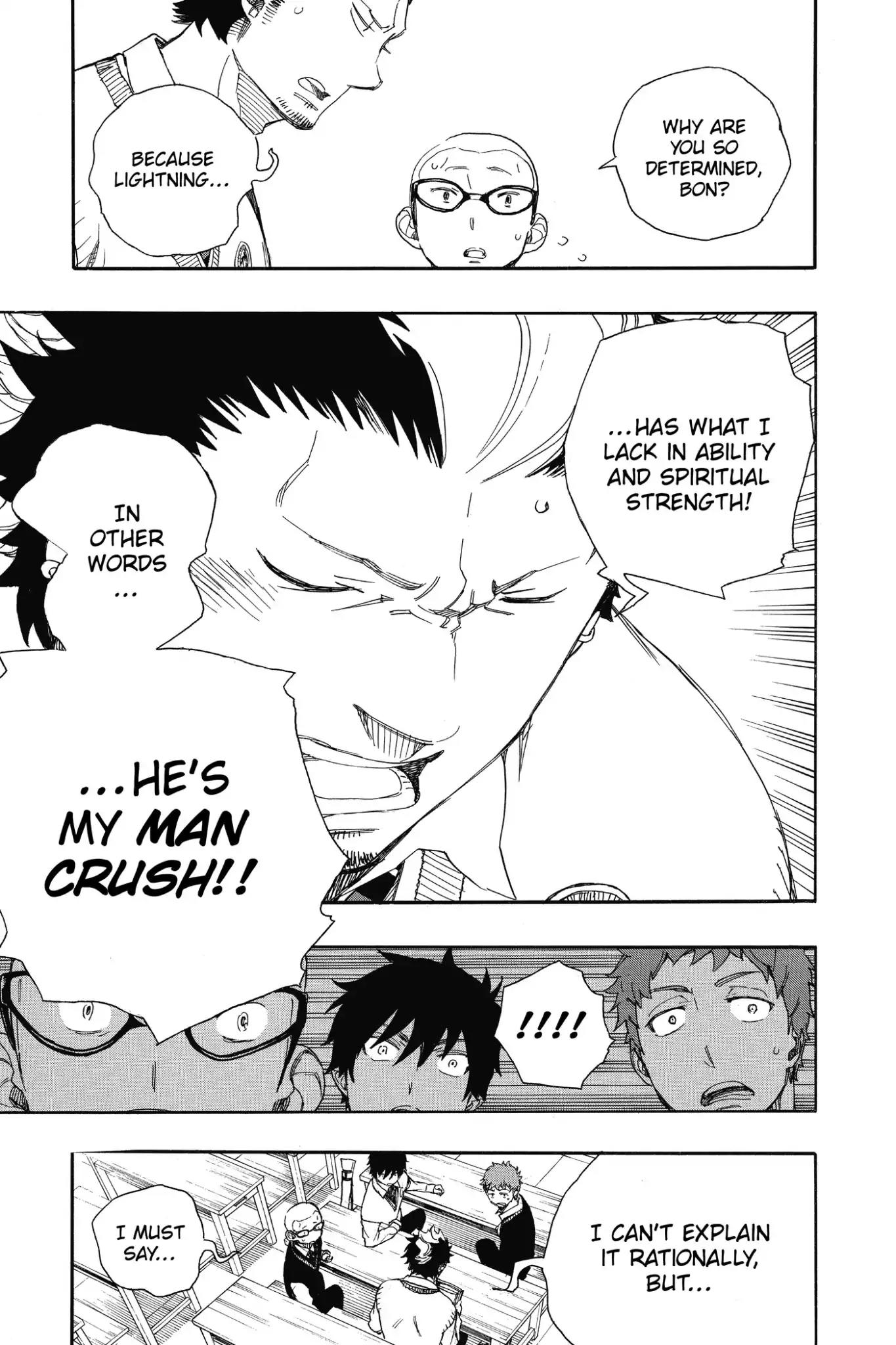 Ao no Exorcist Chapter 71 page 11 - Chapter 71: Love Is in the Eye of the Beholder