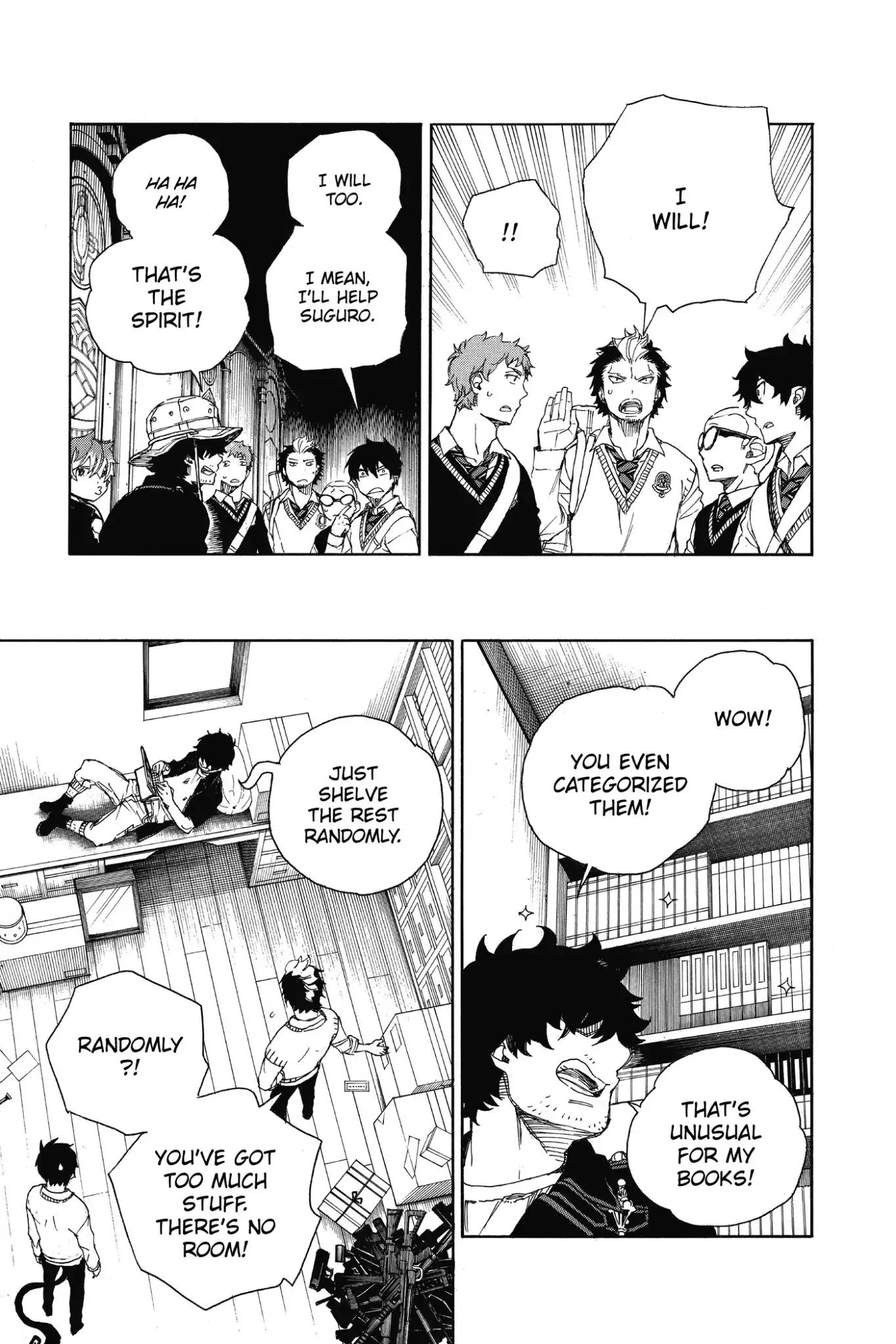 Ao no Exorcist Chapter 71 page 15 - Chapter 71: Love Is in the Eye of the Beholder