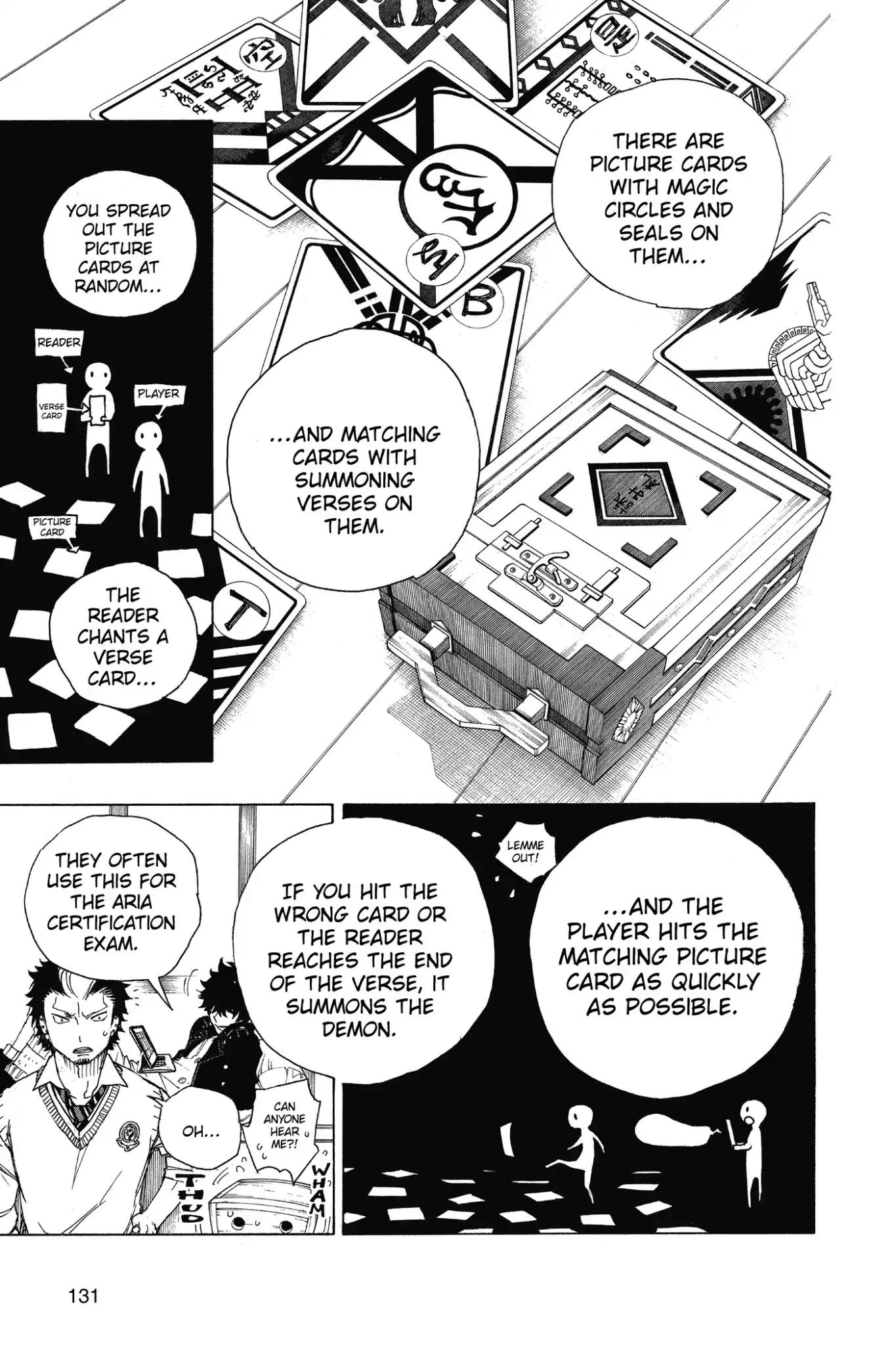 Ao no Exorcist Chapter 71 page 17 - Chapter 71: Love Is in the Eye of the Beholder