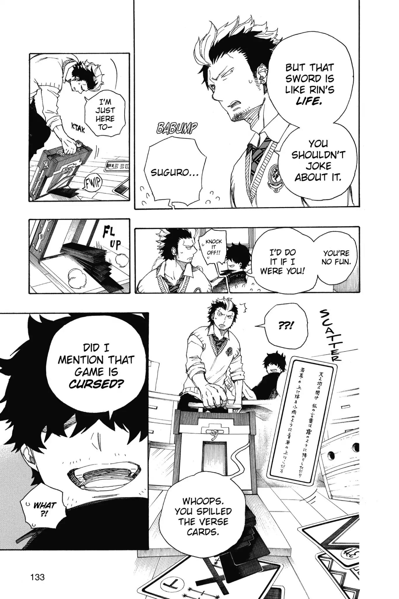 Ao no Exorcist Chapter 71 page 19 - Chapter 71: Love Is in the Eye of the Beholder