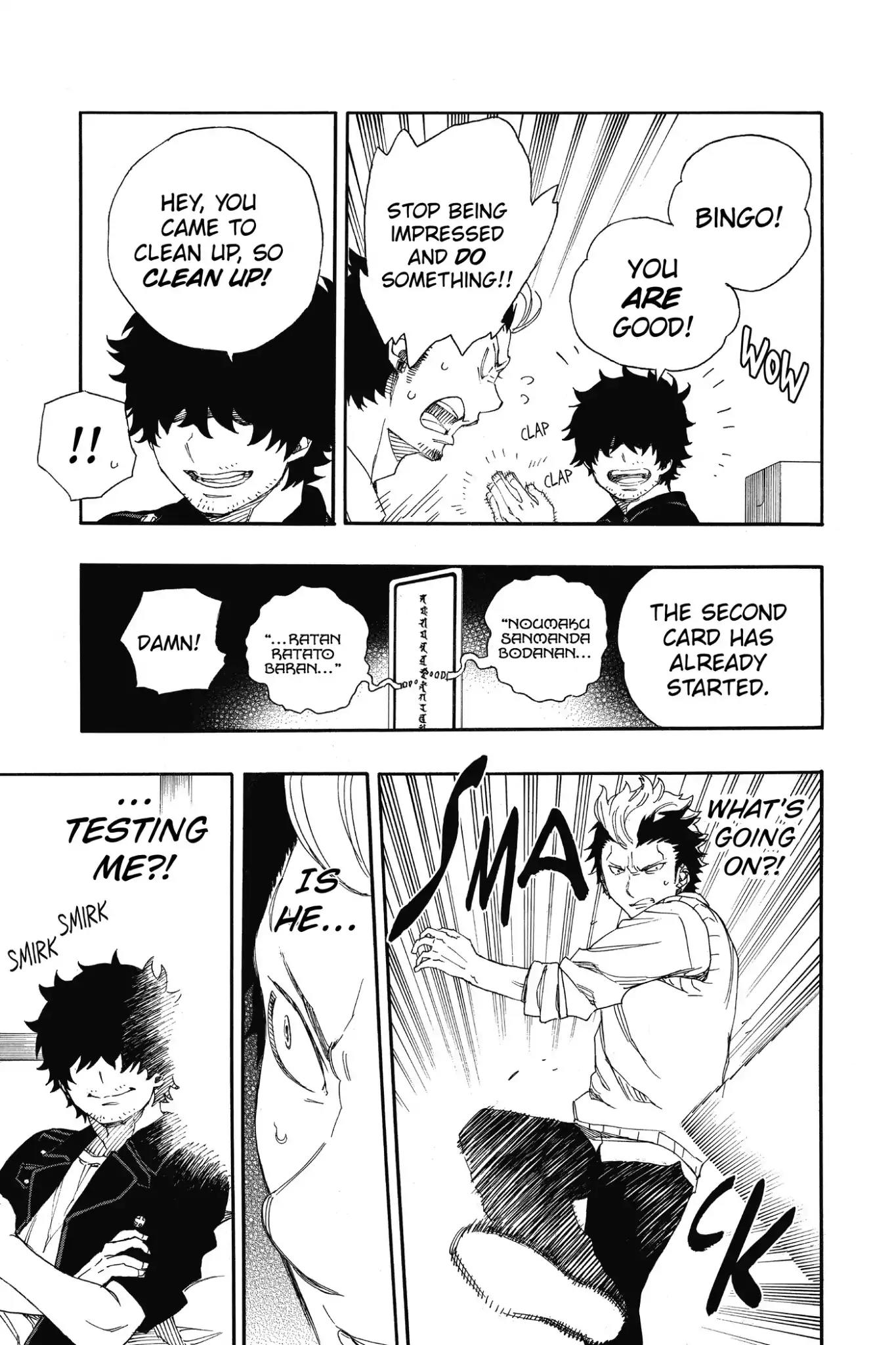 Ao no Exorcist Chapter 71 page 21 - Chapter 71: Love Is in the Eye of the Beholder
