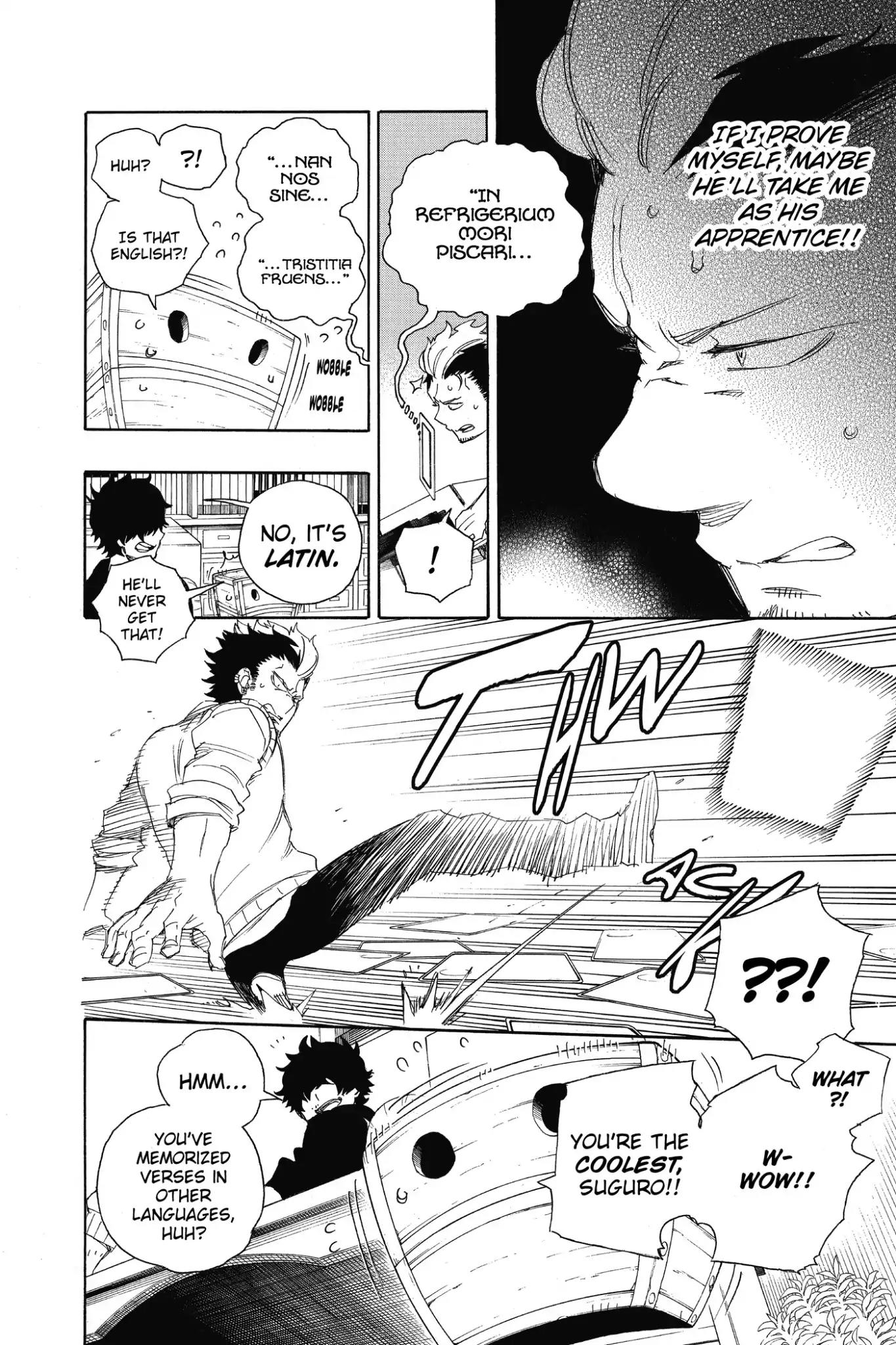 Ao no Exorcist Chapter 71 page 22 - Chapter 71: Love Is in the Eye of the Beholder