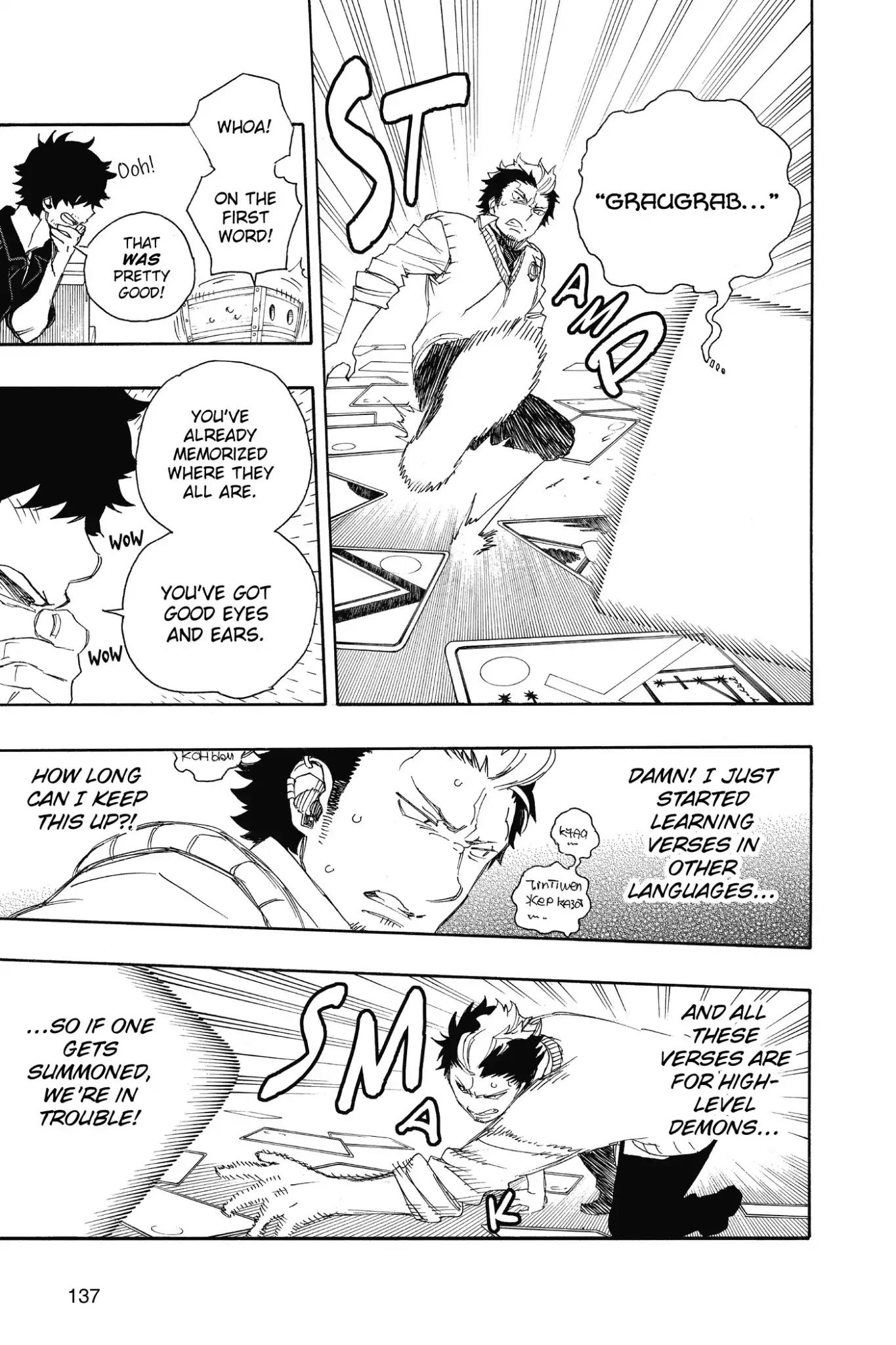 Ao no Exorcist Chapter 71 page 23 - Chapter 71: Love Is in the Eye of the Beholder