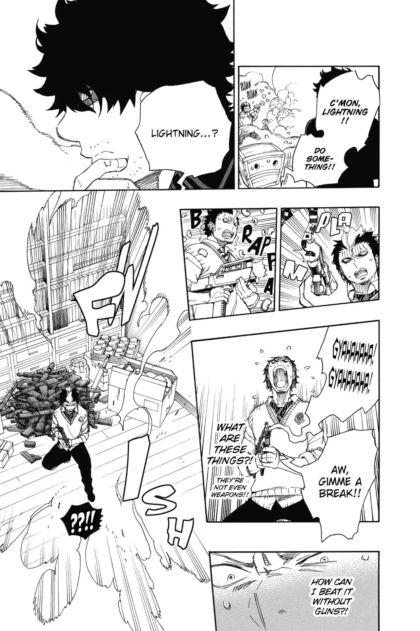 Ao no Exorcist Chapter 71 page 27 - Chapter 71: Love Is in the Eye of the Beholder