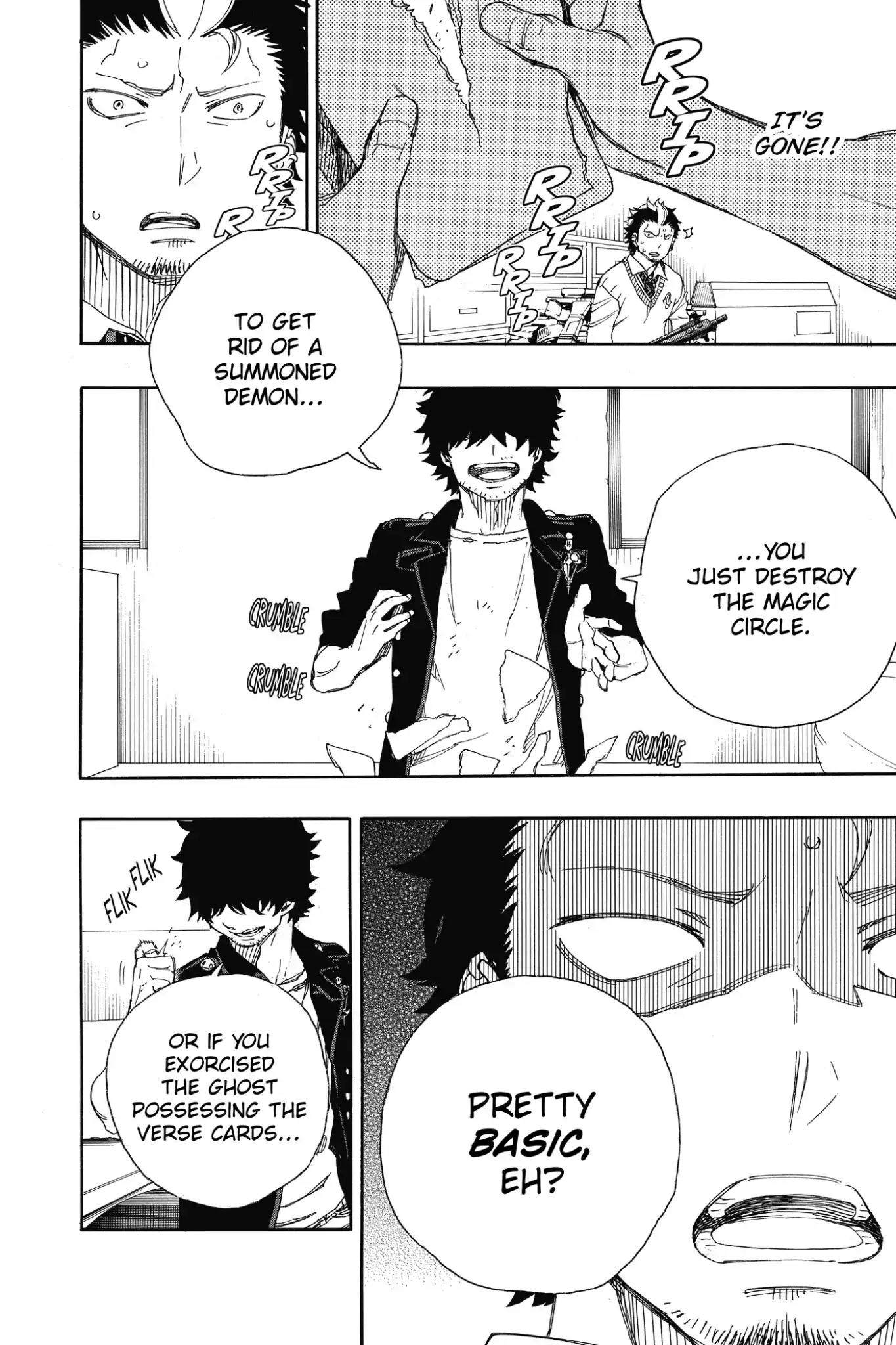 Ao no Exorcist Chapter 71 page 28 - Chapter 71: Love Is in the Eye of the Beholder