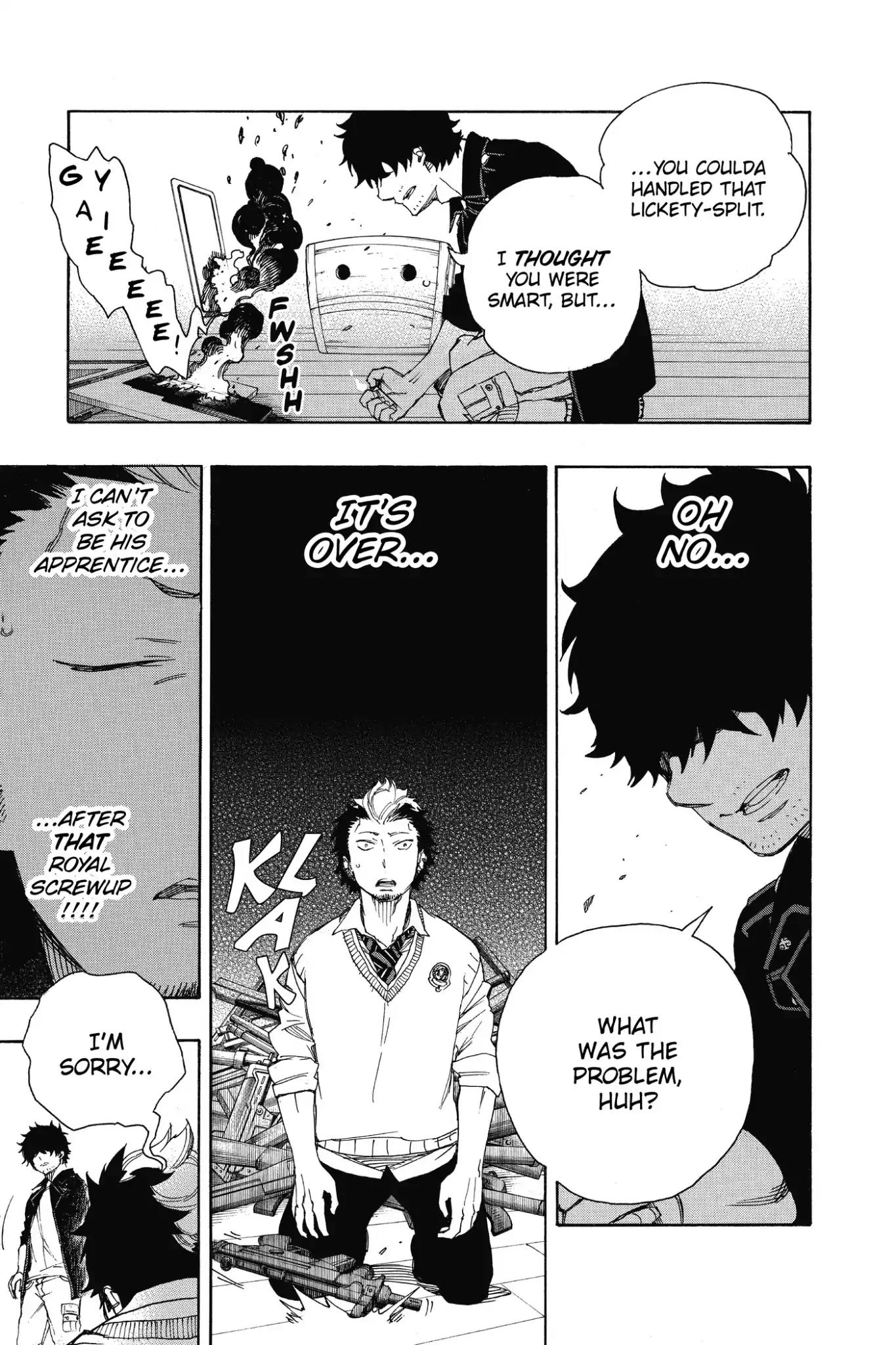 Ao no Exorcist Chapter 71 page 29 - Chapter 71: Love Is in the Eye of the Beholder
