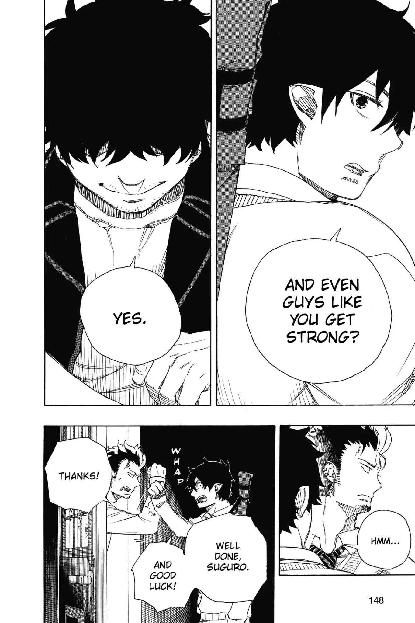 Ao no Exorcist Chapter 71 page 34 - Chapter 71: Love Is in the Eye of the Beholder