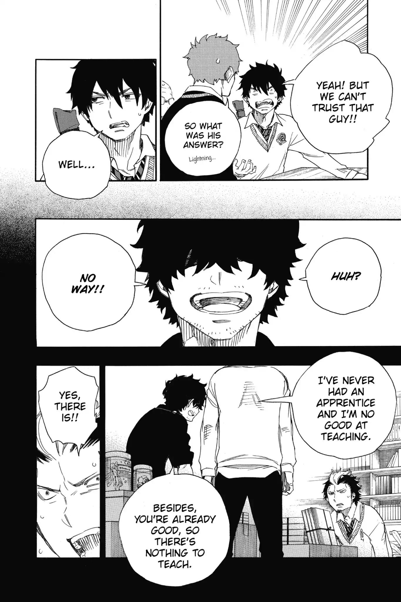 Ao no Exorcist Chapter 71 page 8 - Chapter 71: Love Is in the Eye of the Beholder