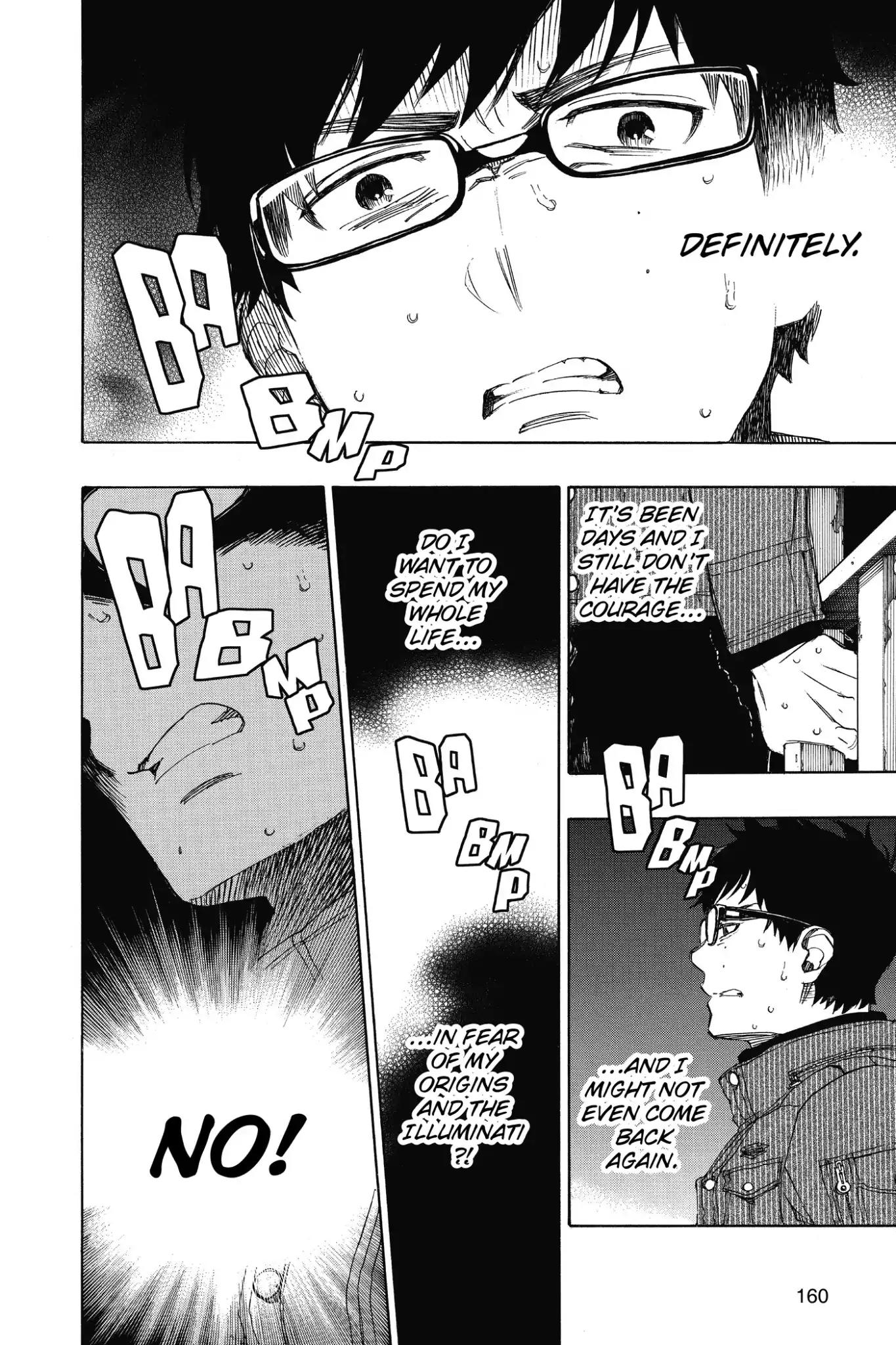 Ao no Exorcist Chapter 72 page 10 - Chapter 72: On The Way