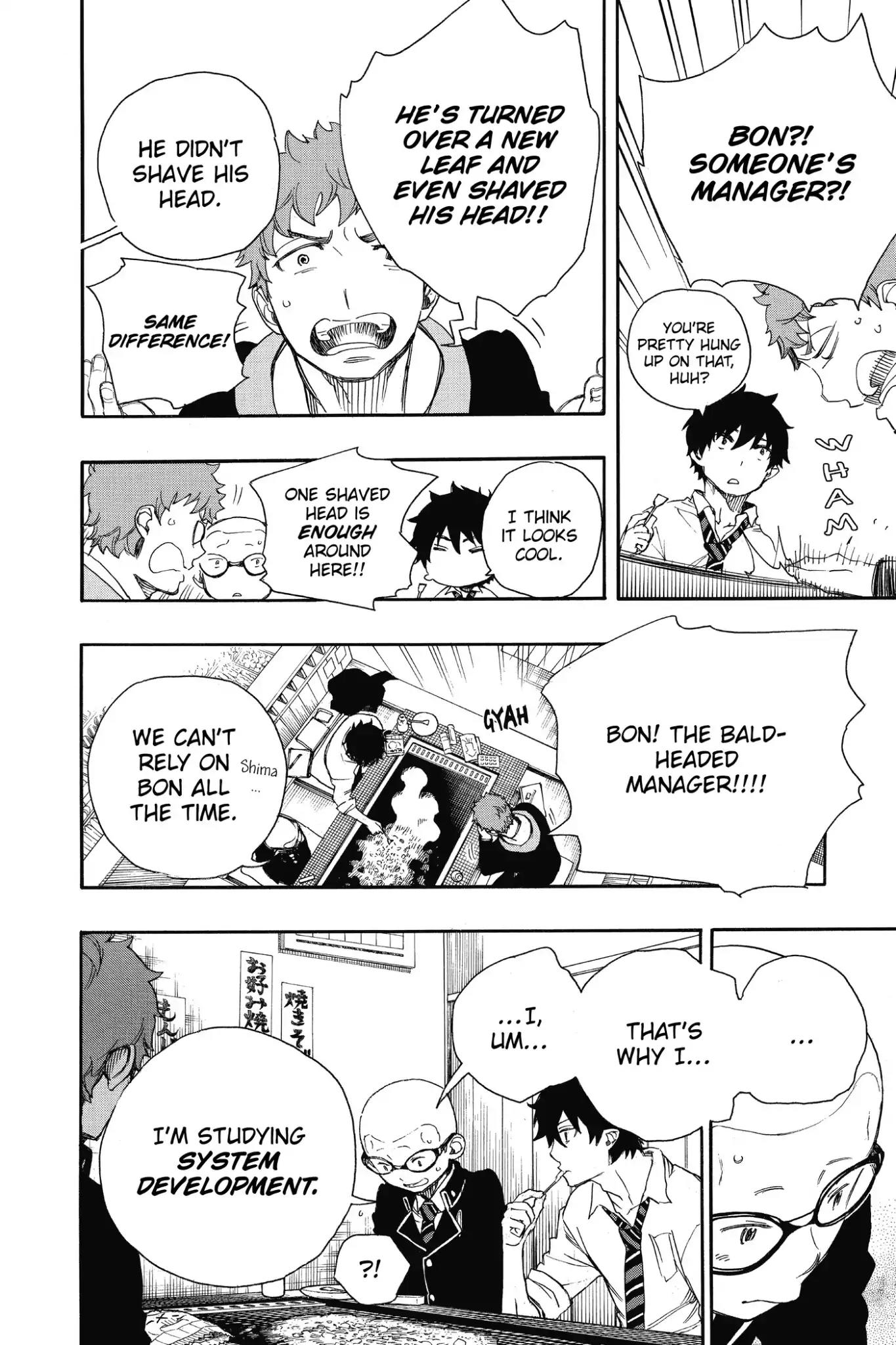 Ao no Exorcist Chapter 72 page 4 - Chapter 72: On The Way