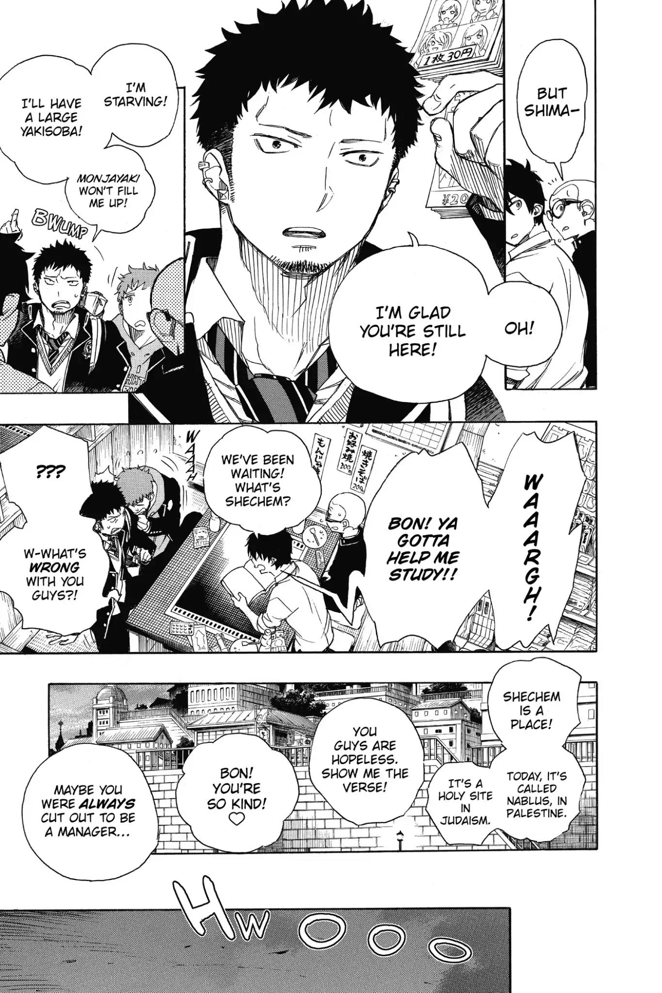 Ao no Exorcist Chapter 72 page 7 - Chapter 72: On The Way