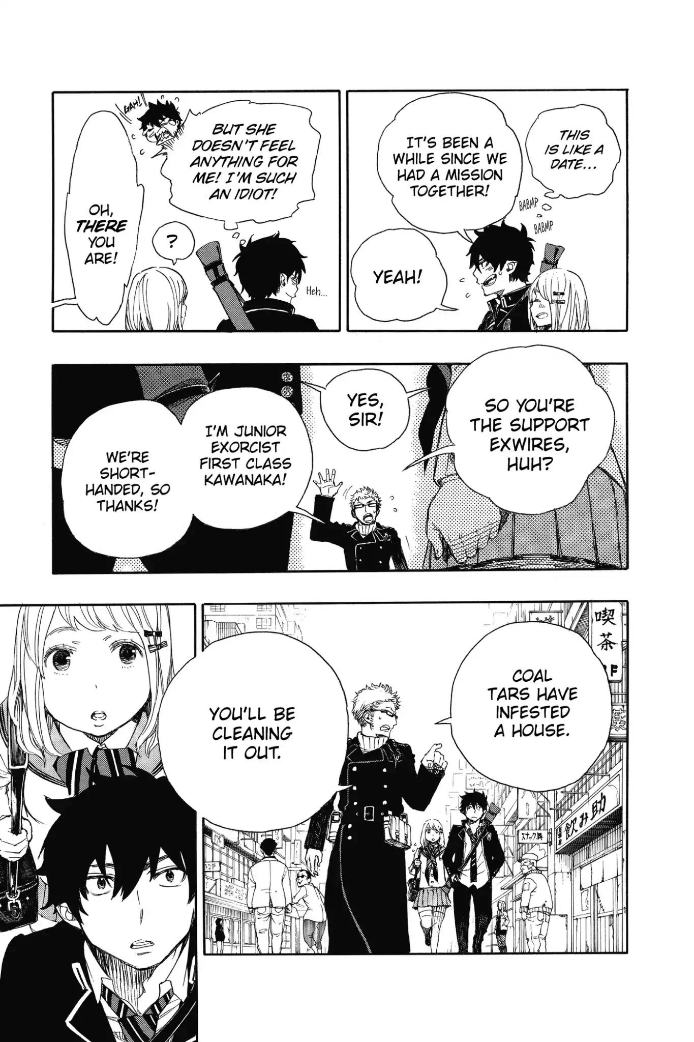 Ao no Exorcist Chapter 73 page 11 - Chapter 73: Love Awakens