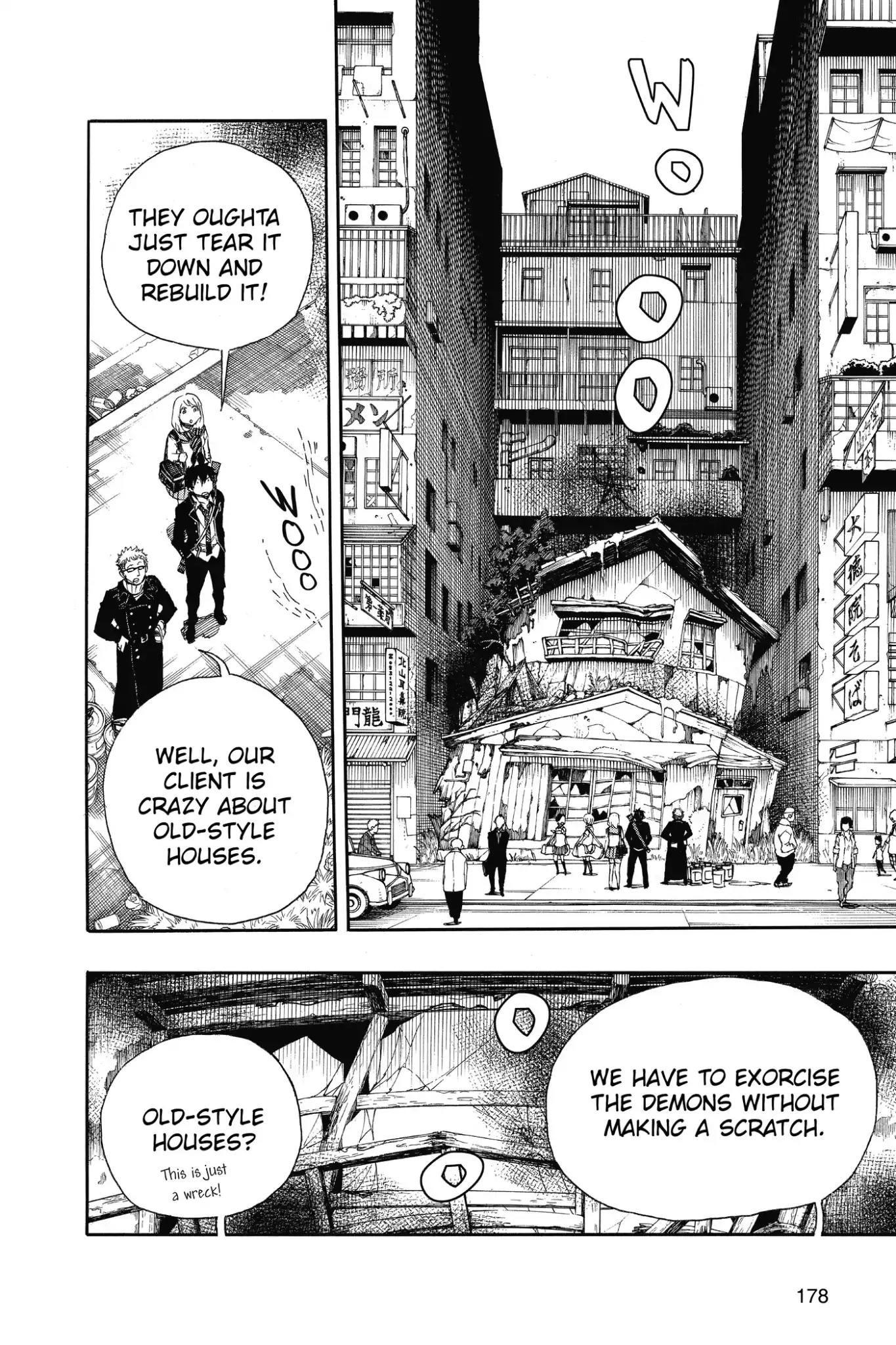 Ao no Exorcist Chapter 73 page 12 - Chapter 73: Love Awakens