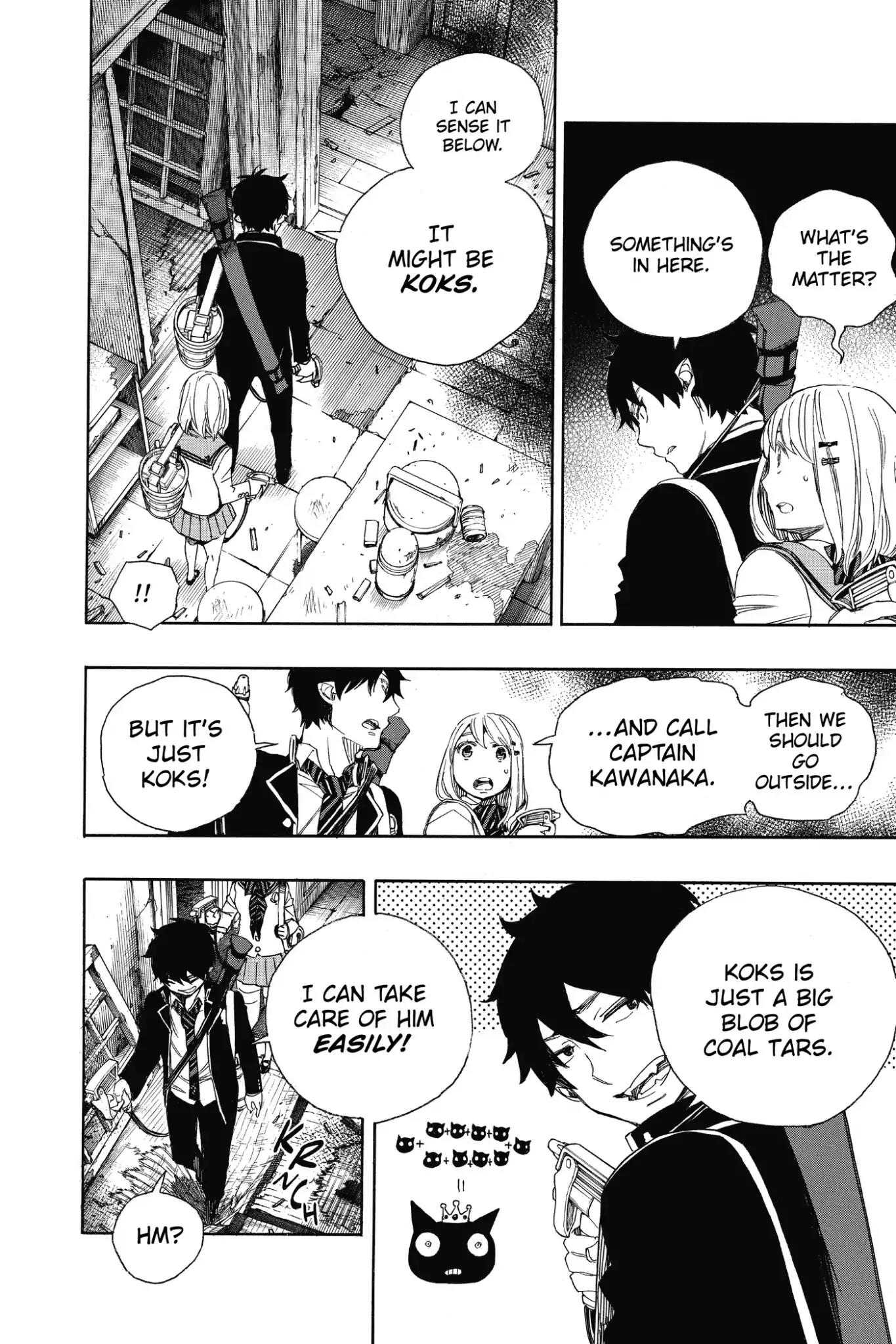 Ao no Exorcist Chapter 73 page 16 - Chapter 73: Love Awakens