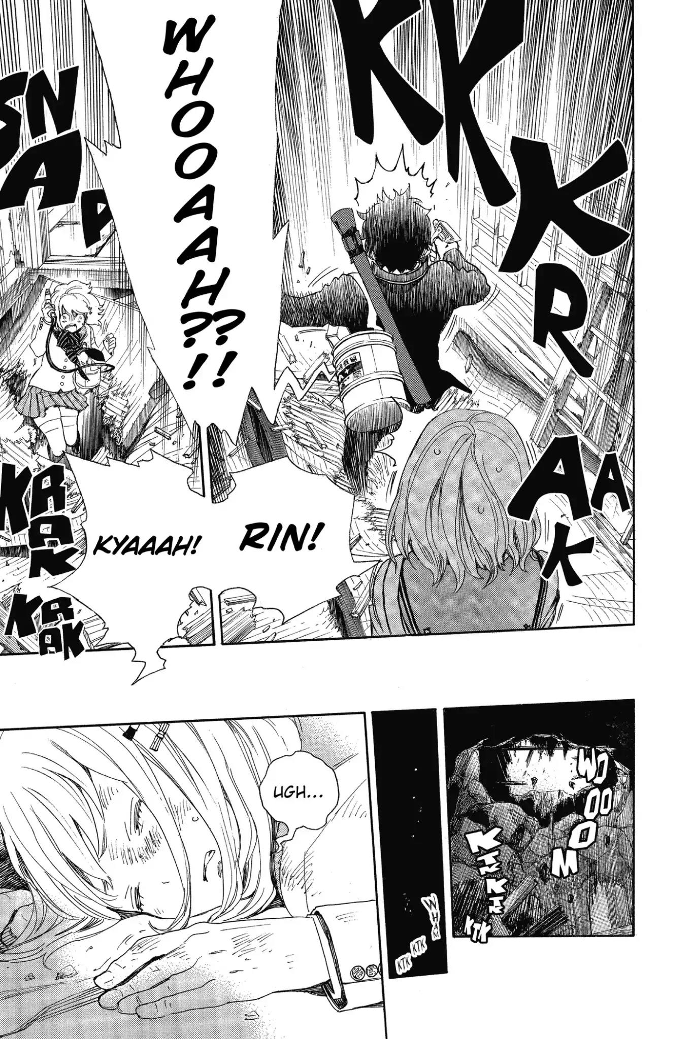Ao no Exorcist Chapter 73 page 17 - Chapter 73: Love Awakens