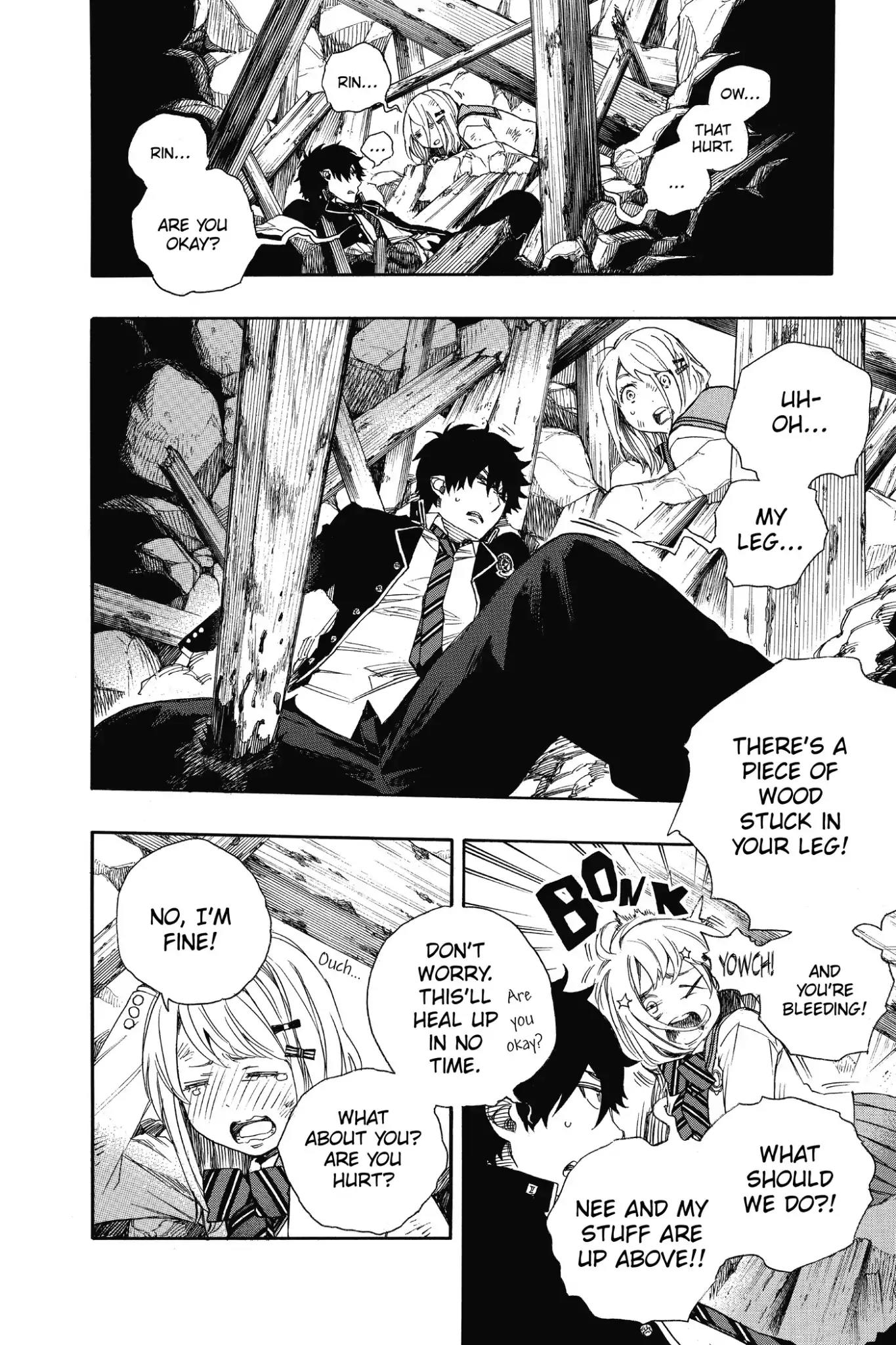 Ao no Exorcist Chapter 73 page 18 - Chapter 73: Love Awakens