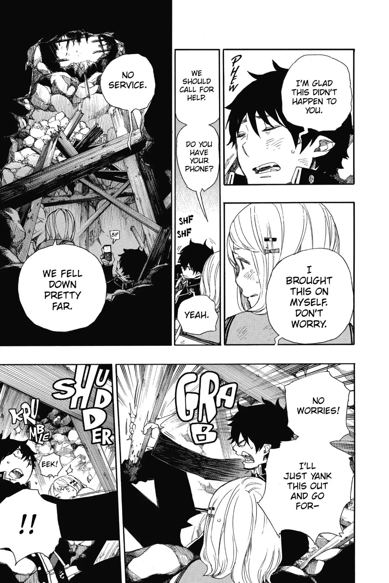 Ao no Exorcist Chapter 73 page 19 - Chapter 73: Love Awakens