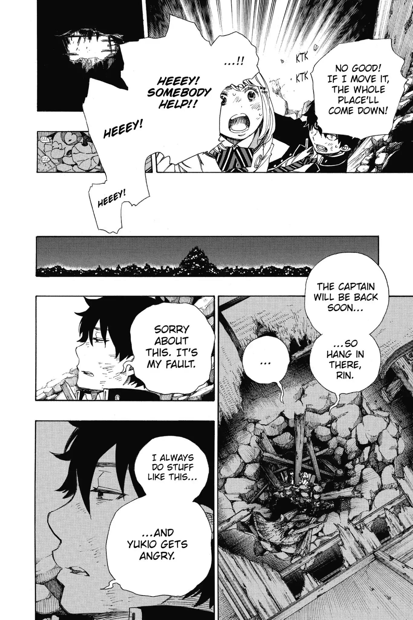 Ao no Exorcist Chapter 73 page 20 - Chapter 73: Love Awakens