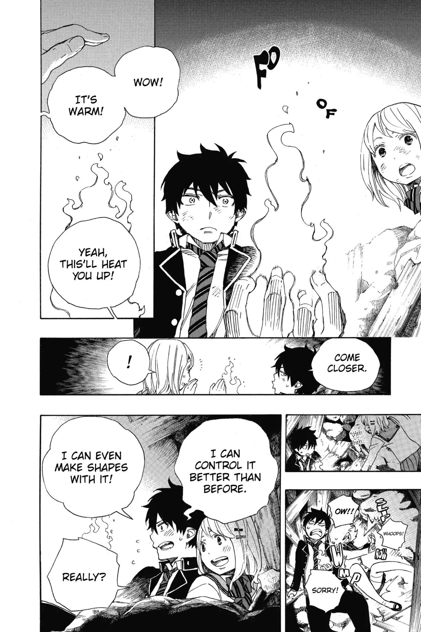 Ao no Exorcist Chapter 73 page 22 - Chapter 73: Love Awakens