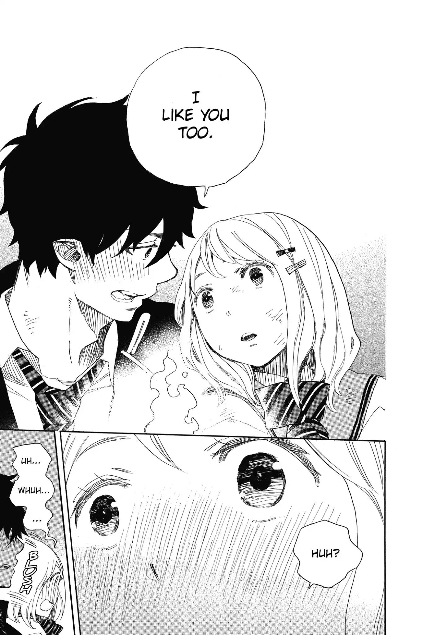 Ao no Exorcist Chapter 73 page 25 - Chapter 73: Love Awakens