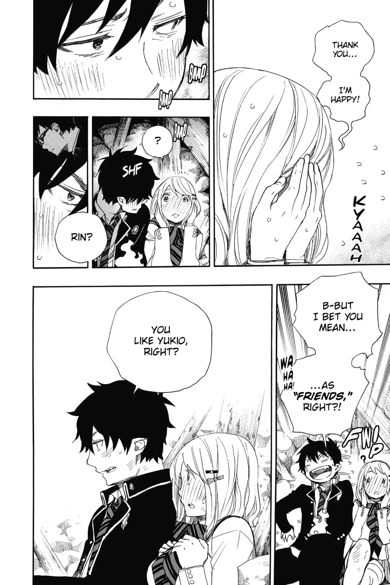 Ao no Exorcist Chapter 73 page 26 - Chapter 73: Love Awakens